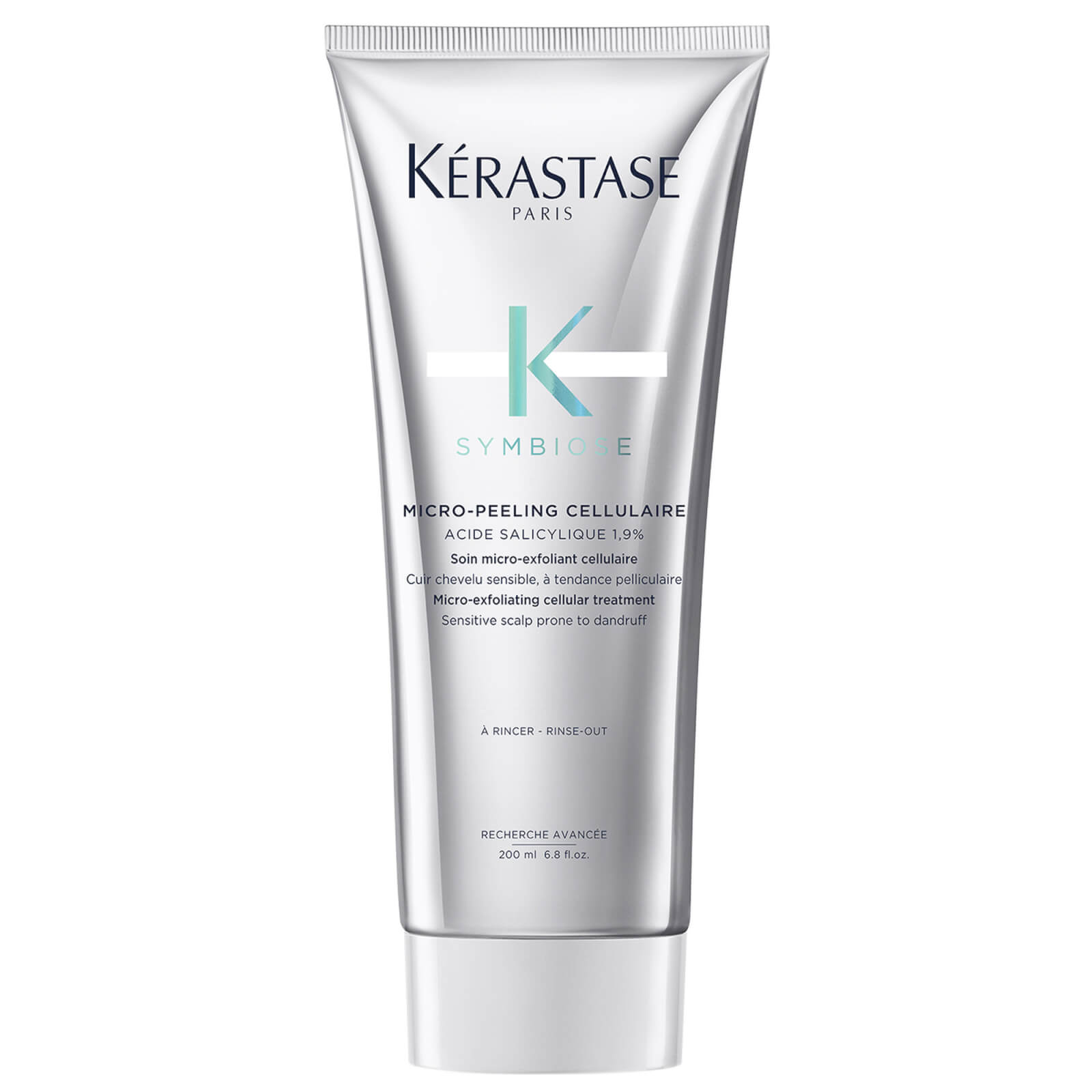 Kérastase Symbiose Mikropeeling-Zellbehandlung für Empfindliche, zu Schuppen Neigende Kopfhaut, 200 ml