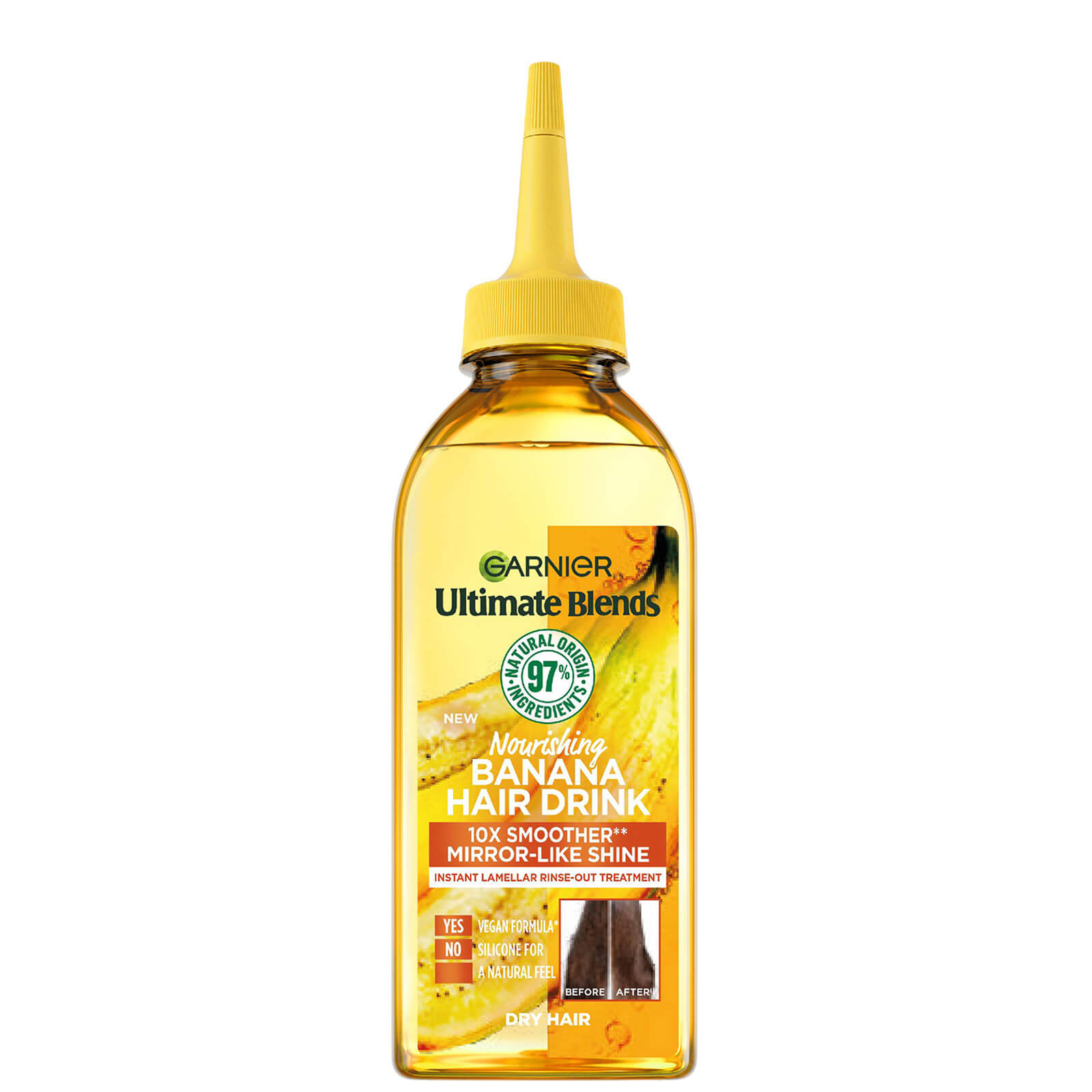 Garnier Ultimate Blends Nourishing Banana Hair Drink Liquid Conditioner for Dry Hair 200ml