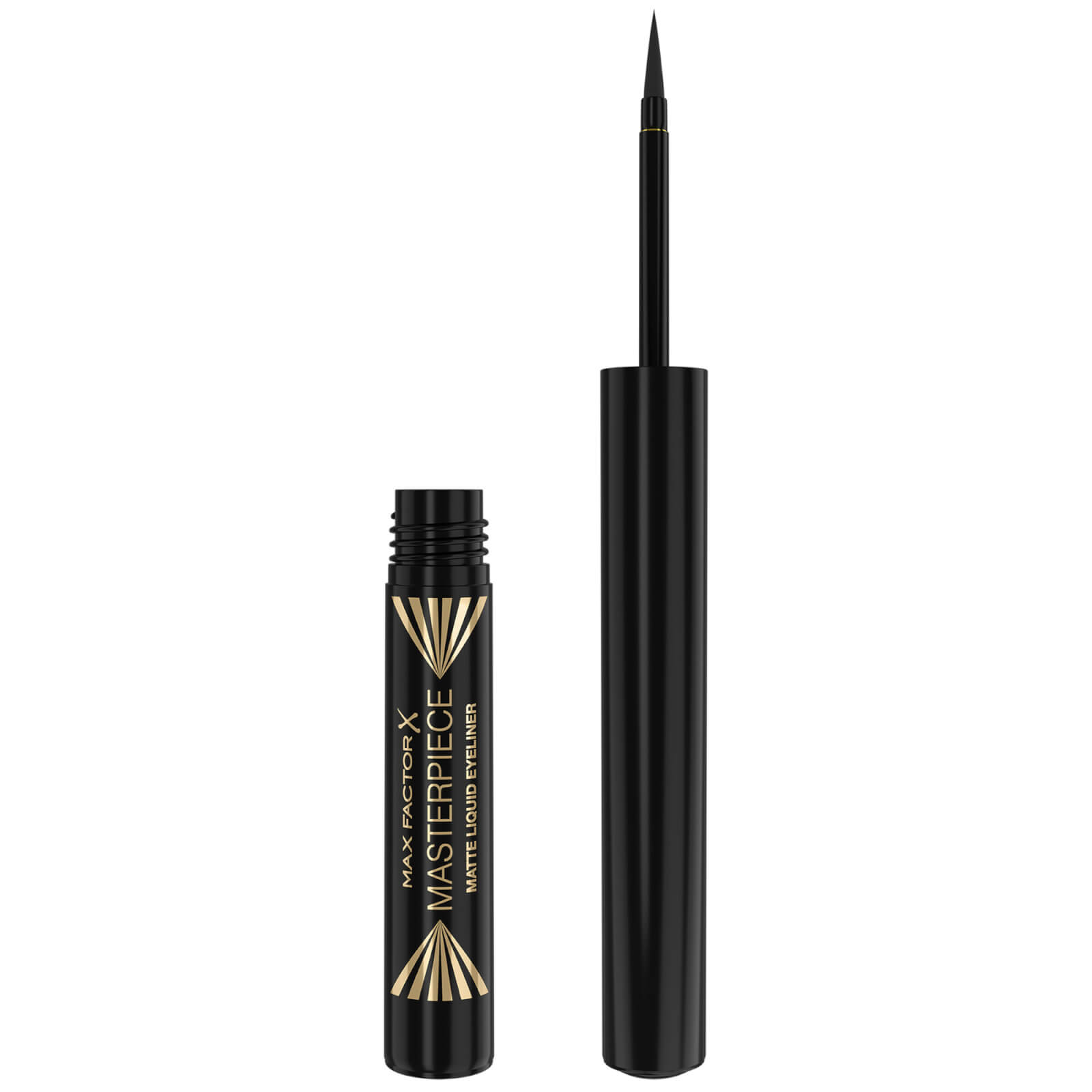 Max Factor Masterpiece Waterproof Matte Liquid Eyeliner 1.7ml (Various Shades) - Black