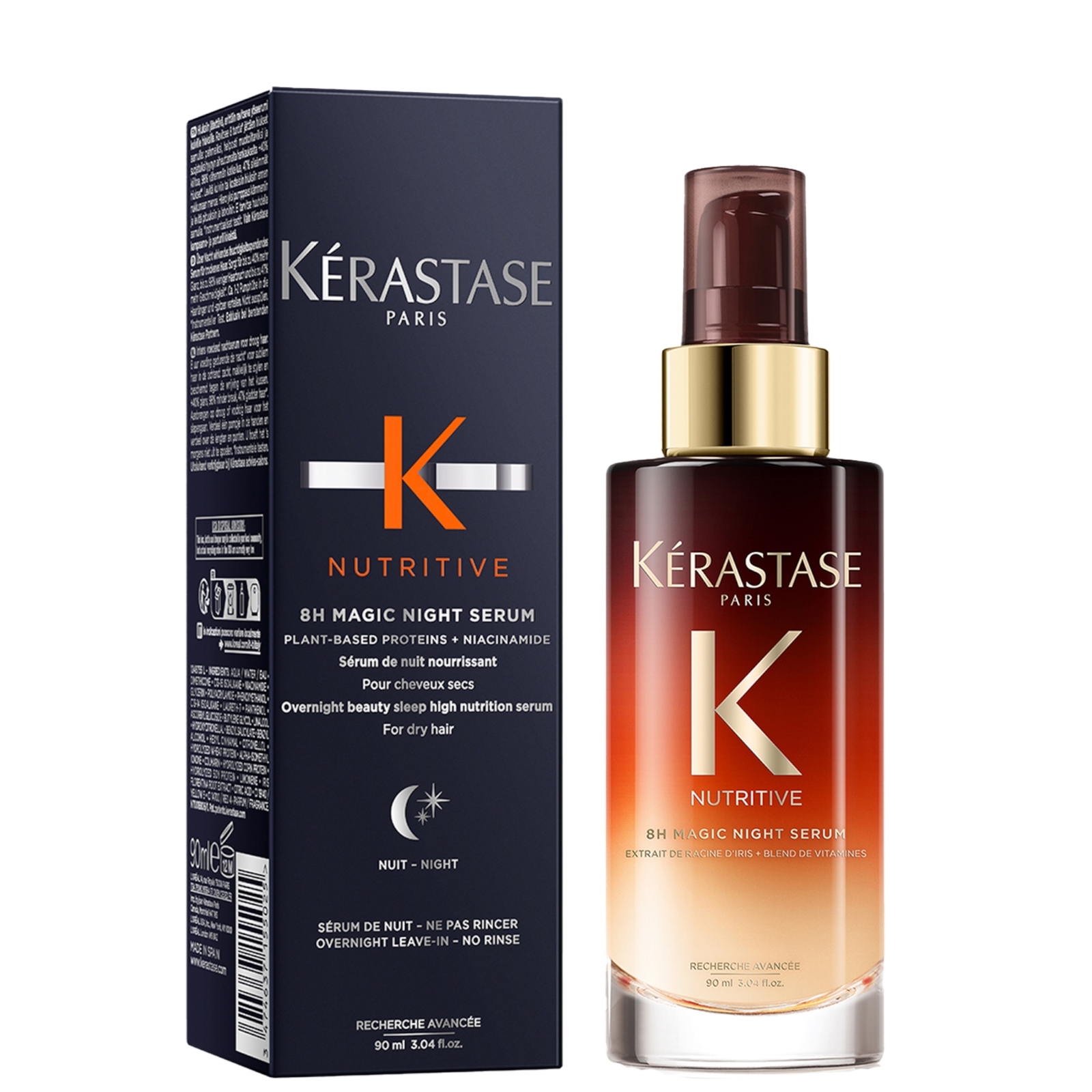 Kérastase Nutritive 8-Stunden Magic Night-Serum für Trockenes Haar 90 ml