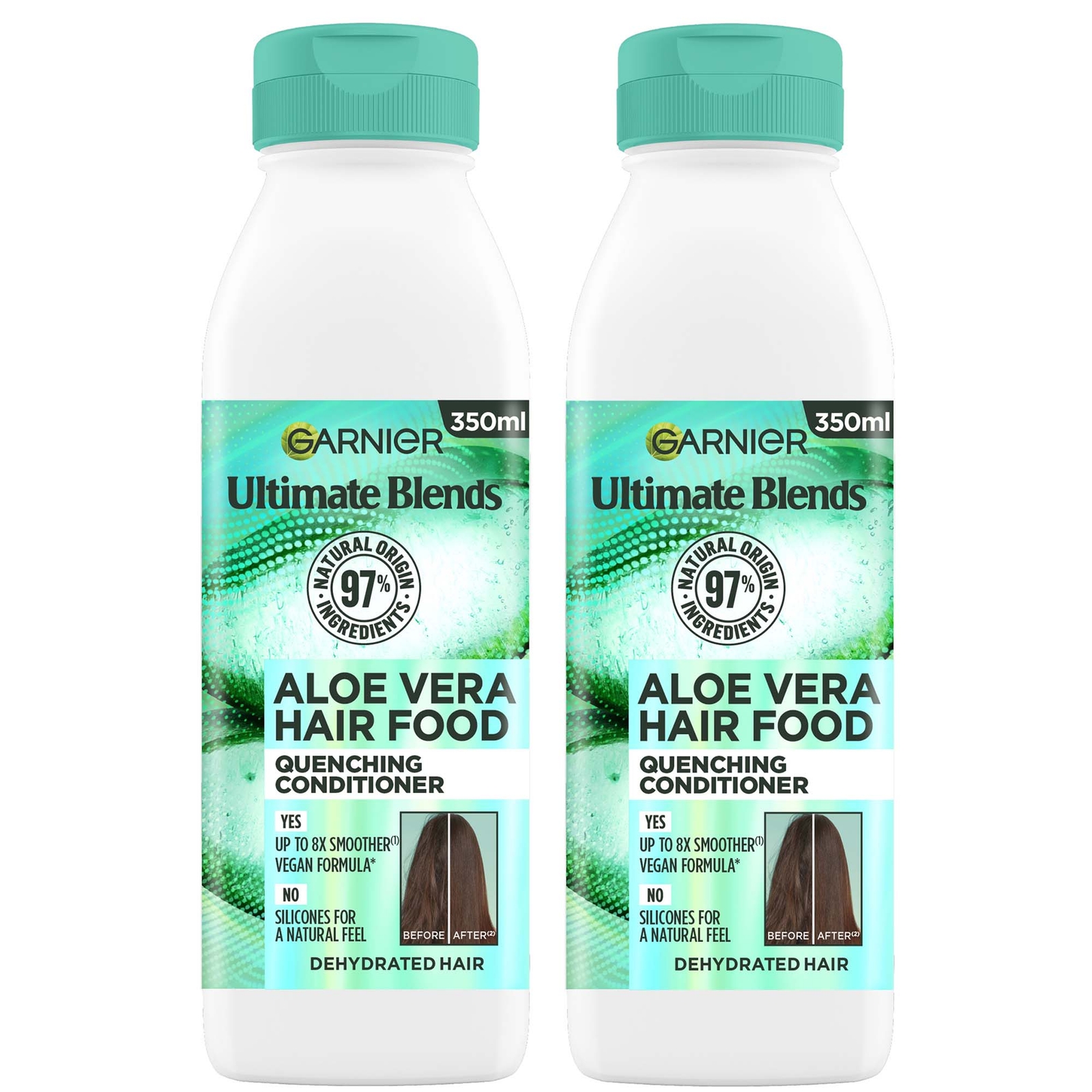Garnier Ultimate Blends Aloe Vera 3-in-1 Plumping Hair Mask Duo