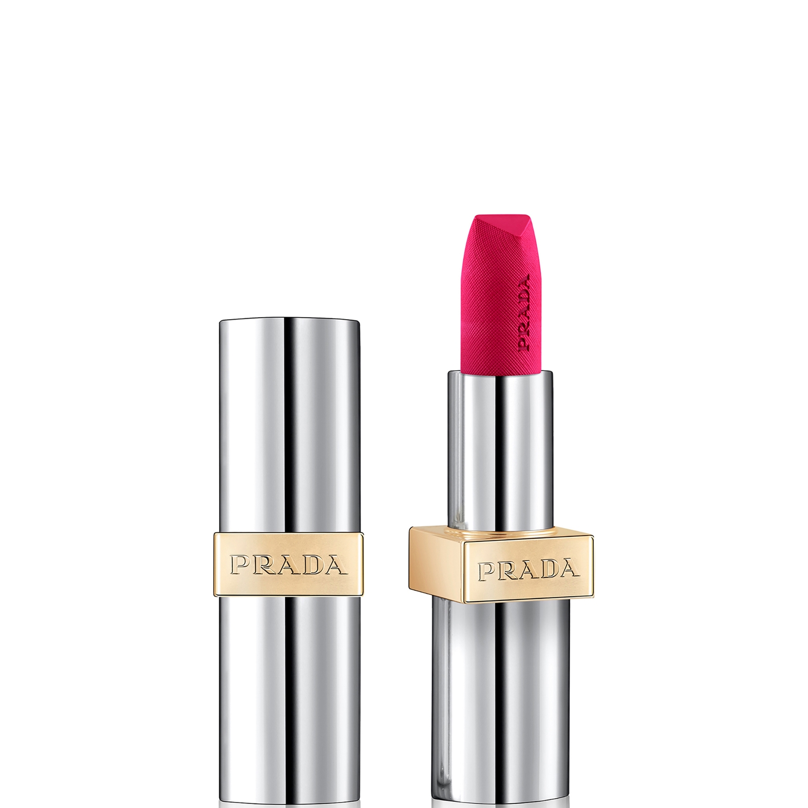 Prada Hyper Matte Refillable Lipstick 3.8g (Various Shades) - P55 - Fuxia