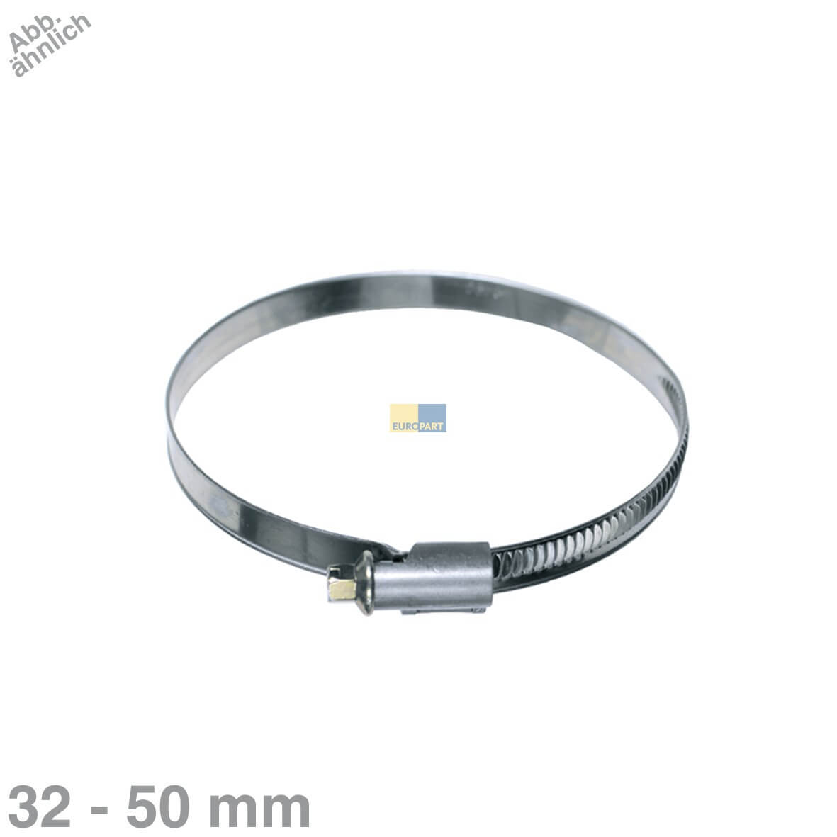Schlauchschelle 32-50mm? W2 Chromstahl f?r 1 1/2' Schlauch Waschmaschine (KD-10005913)