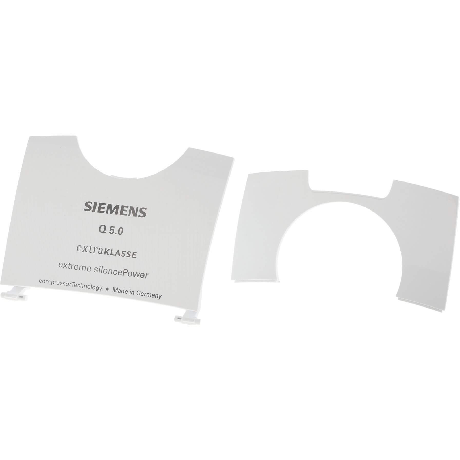 Geh?useteil Abdeckung schwarz f?r Siemens Staubsauger Q5 extraKLASSE extreme Silence Power (BD-00799038)