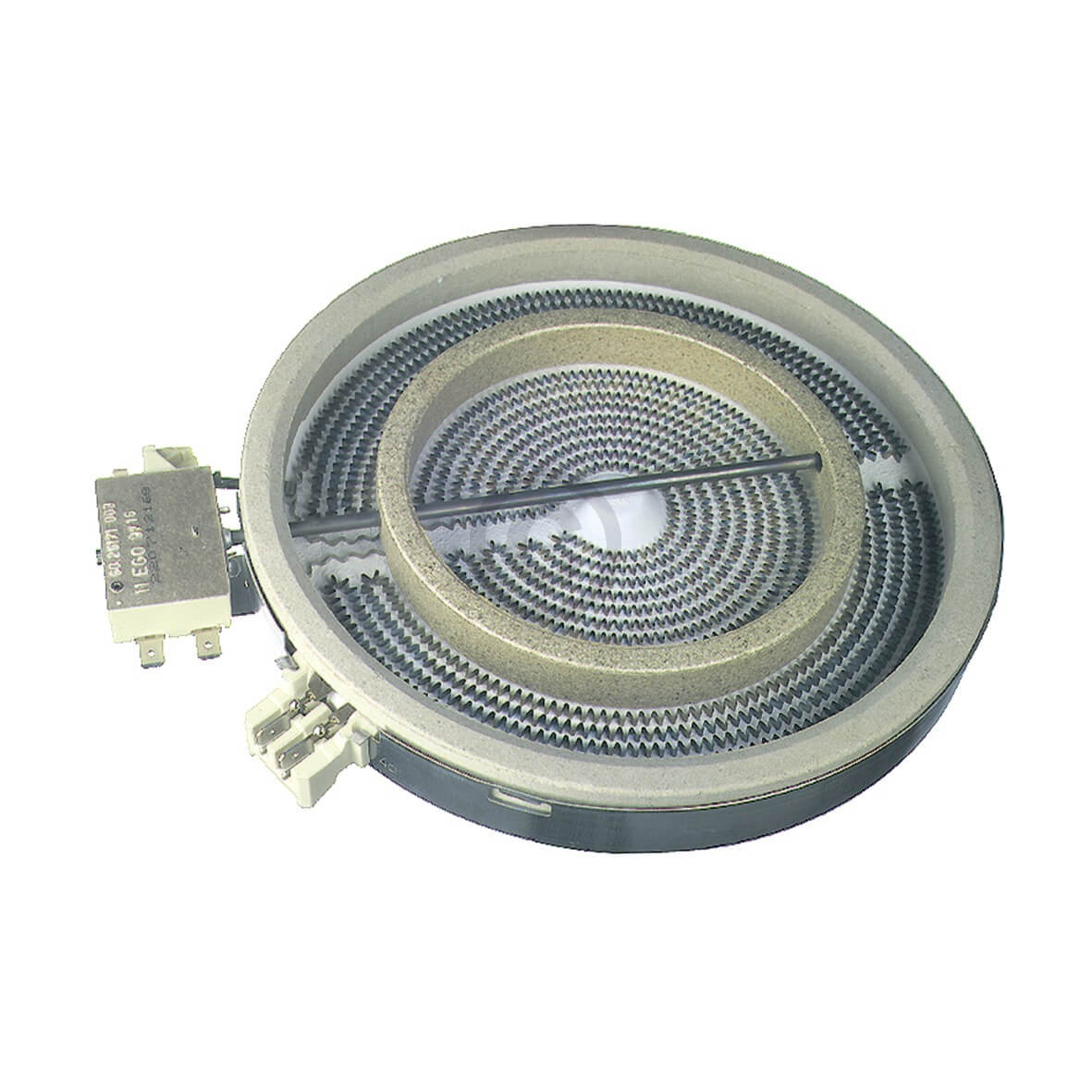 Strahlheizk?rper 2-kreis 205/120mm AEG 140057321014 EGO 10.51211.084 f?r Kochfeld Herd (KD-140057321014)