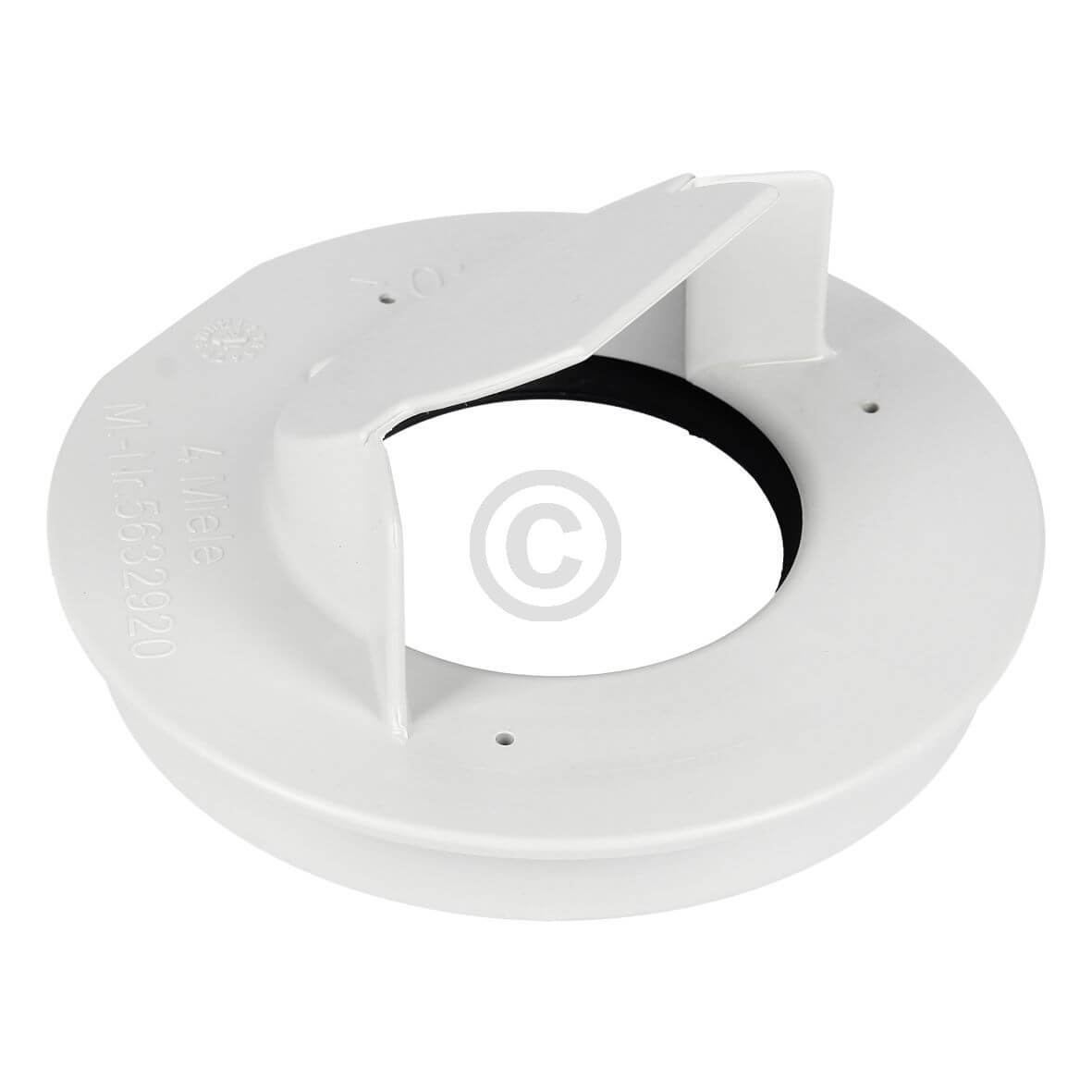 Deckel Miele 2170463 mit Dichtung f?r Kugel Saugschlauch Waschmaschine (EA-2170463)