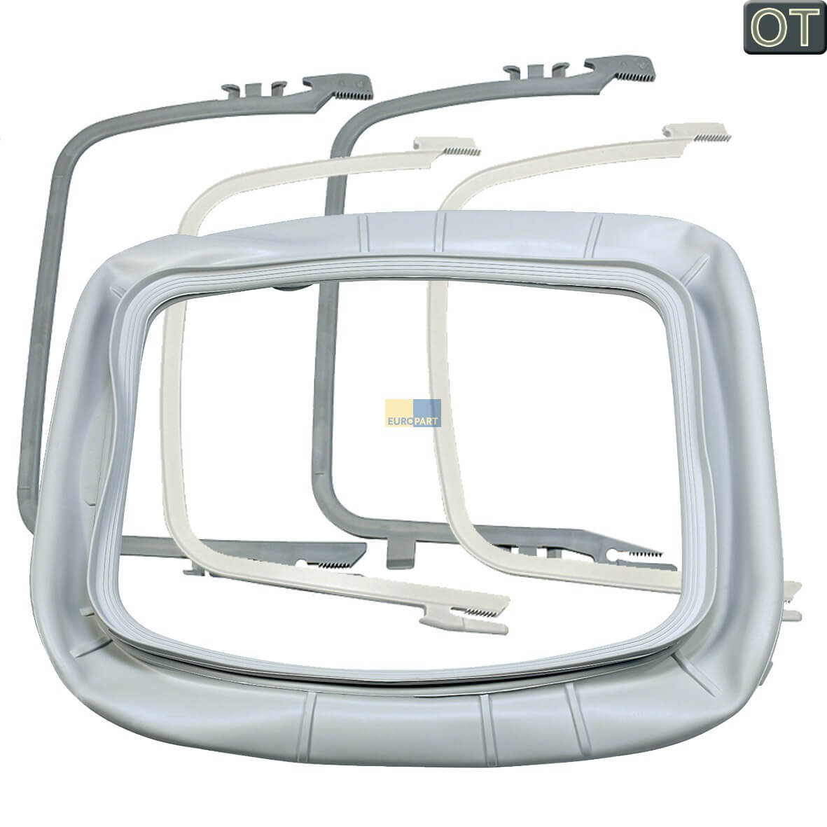 T?rmanschette mit Spannringen AEG 4071425344 f?r Waschmaschine Toplader (4071425344)