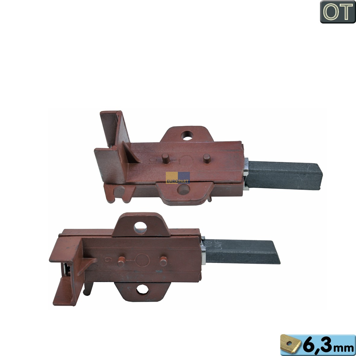 Kohlen mit Halter Indesit C00196539 L94MF7 f?r Waschmaschine (KD-C00196539)