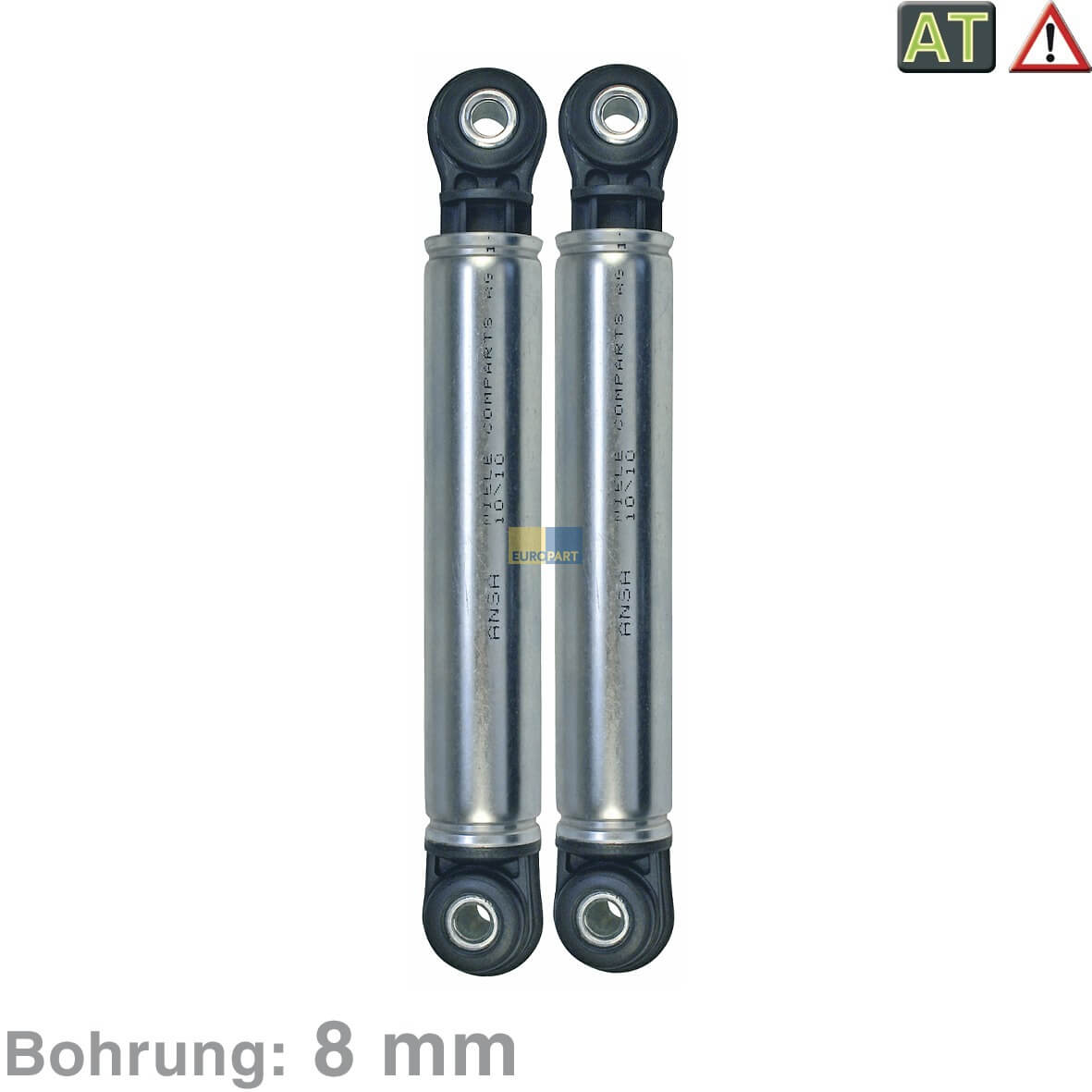 Sto?d?mpfer passend f?r Miele 2102798 f?r Waschmaschine 2 Stk (10020191)