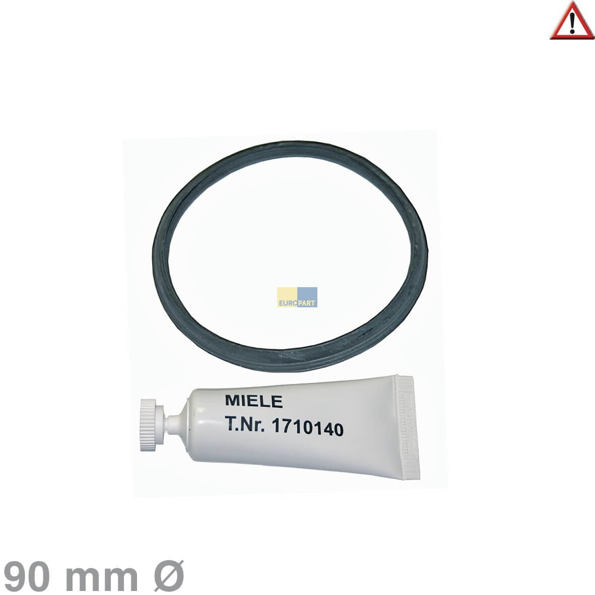 Flusensiebdichtung Miele 3885470 90mm? f?r Flusensiebeinsatz Waschmaschine Waschtrockner (EA-3885470)