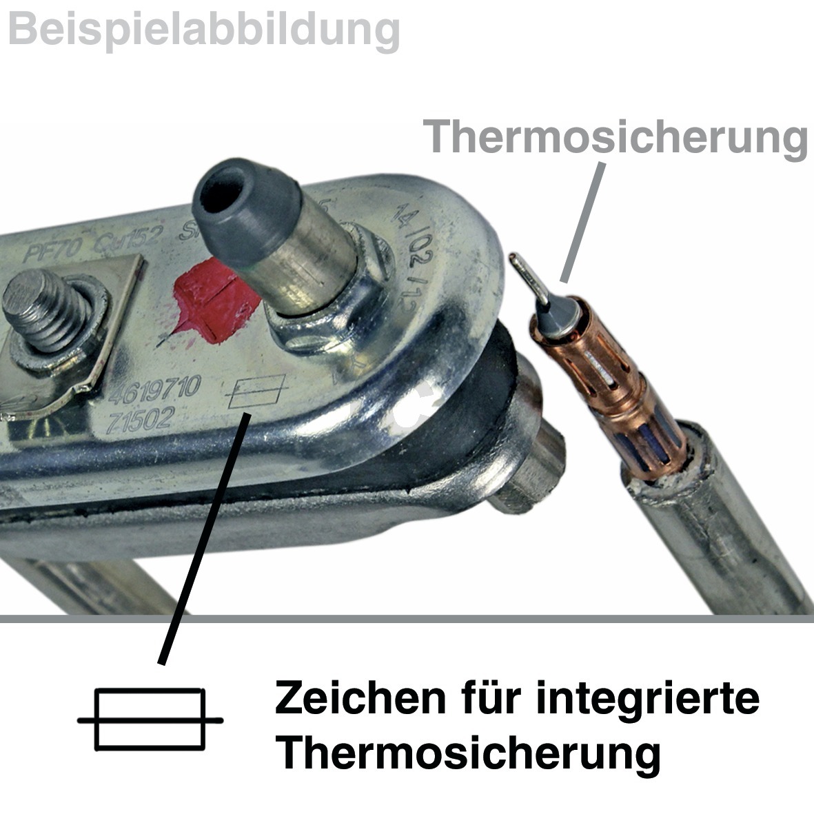 Heizung mit F?hler wie SAMSUNG DC47-00006A f?r Waschmaschine (KD-10036425)