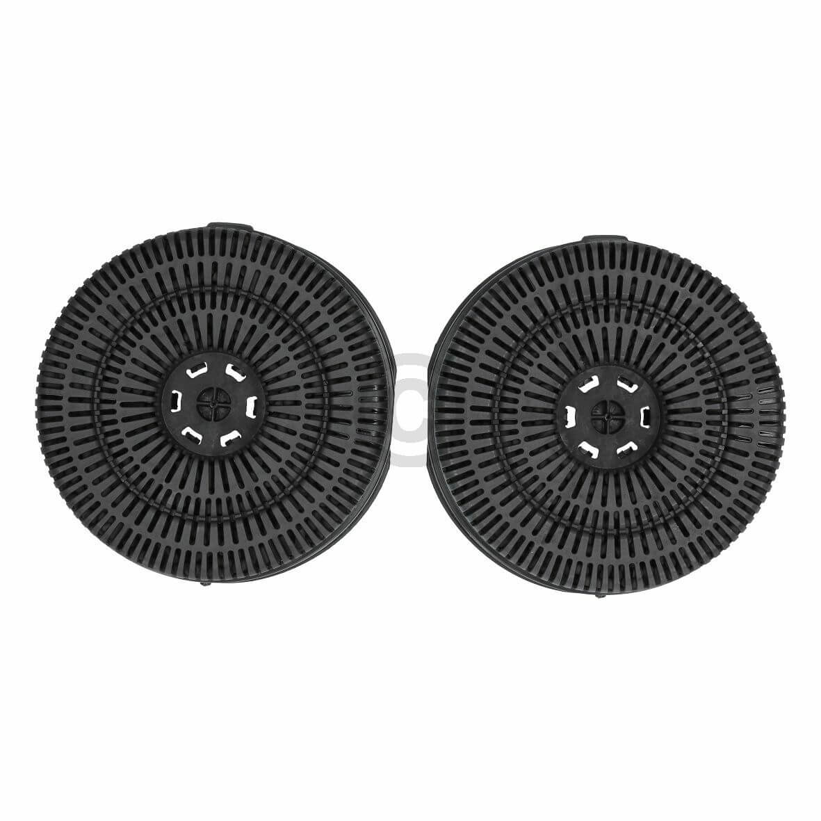 Kohlefilter wie Type58 Whirlpool 484000008782 AKB000/1 Wpro 142mm? f?r Dunstabzugshaube 2Stk (KD-10075636)
