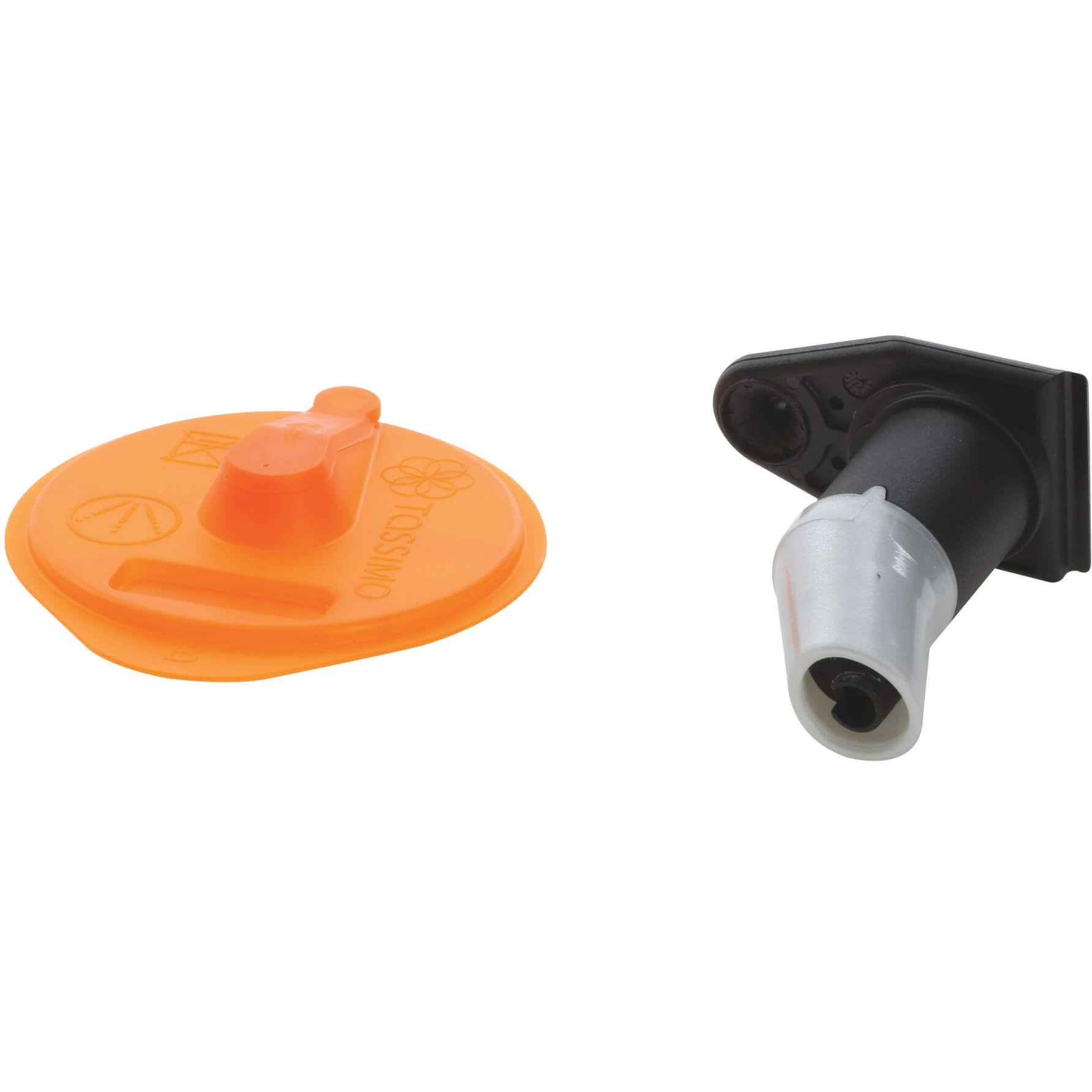 Getr?nkeauslaufd?se BSH 00632077 mit Reinigungsdisc T-Disc orange B f?r Kapselautomat Kaffeemaschine (00632077)