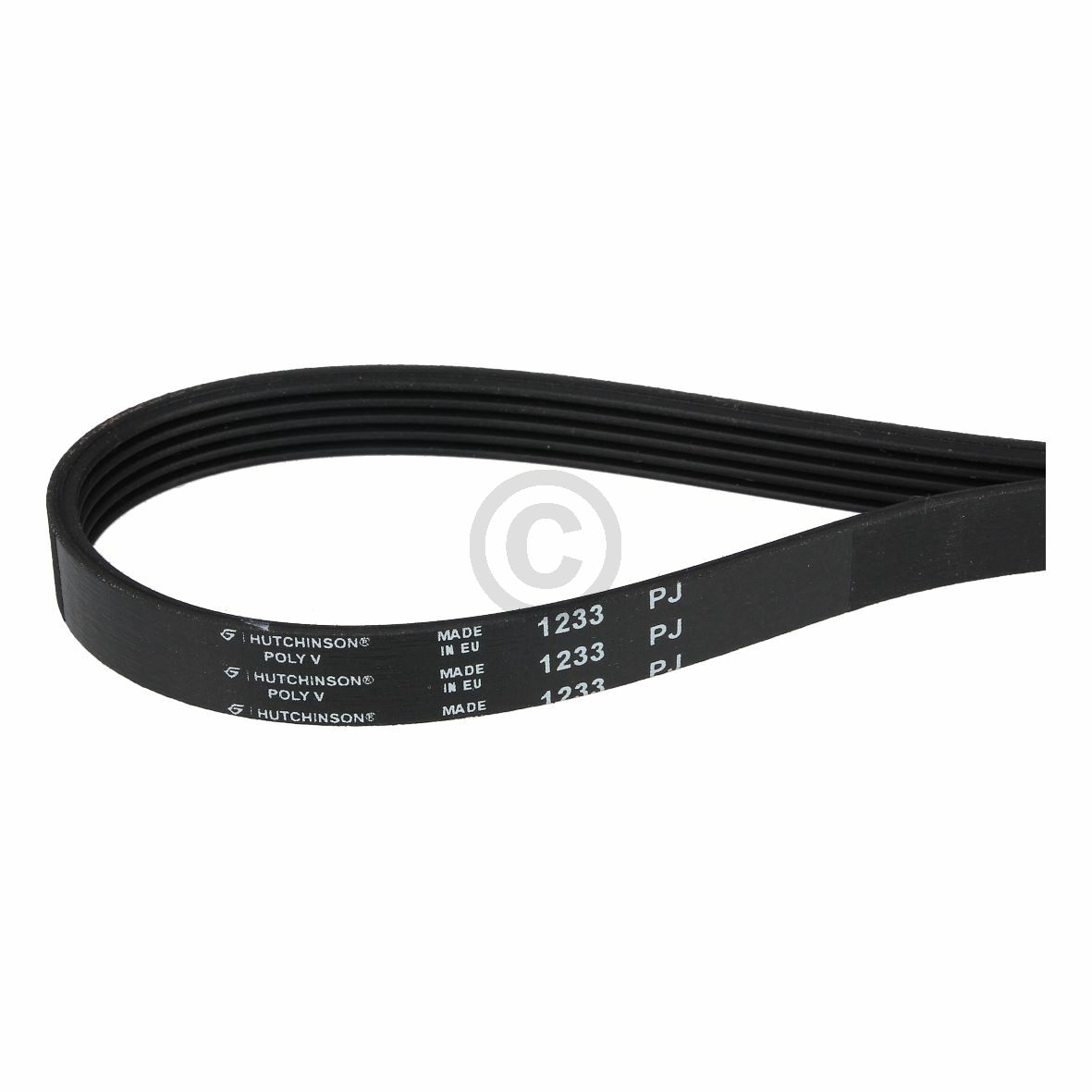 Keilrippenriemen 1233PJ5 wie Candy 92607803 f?r Waschmaschine (KD-1233?PJ?5)