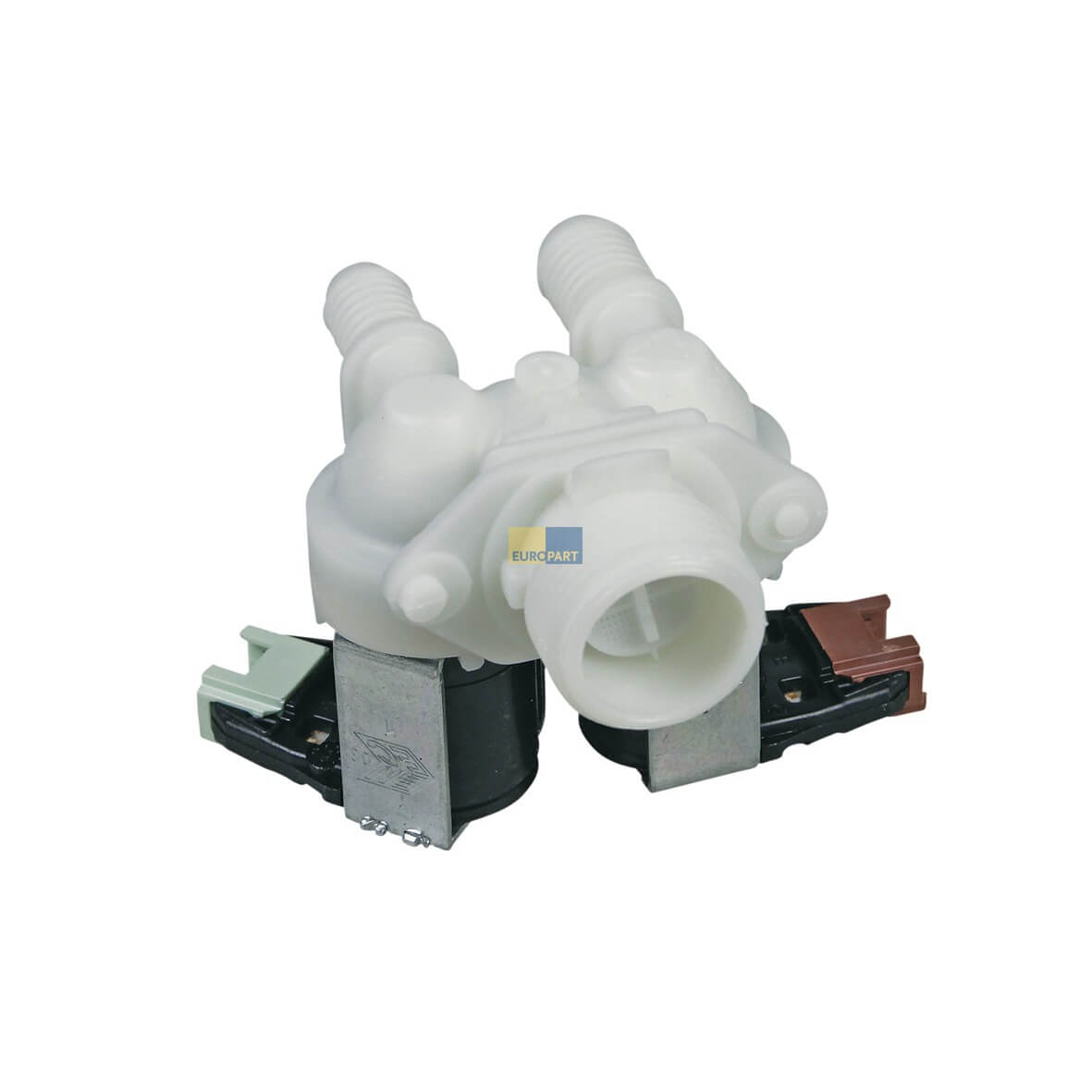 Magnetventil wie Electrolux 132518611/0 zweifach 180? 11, 5mm+14, 0mm? f?r Waschmaschine (KD-10029334)