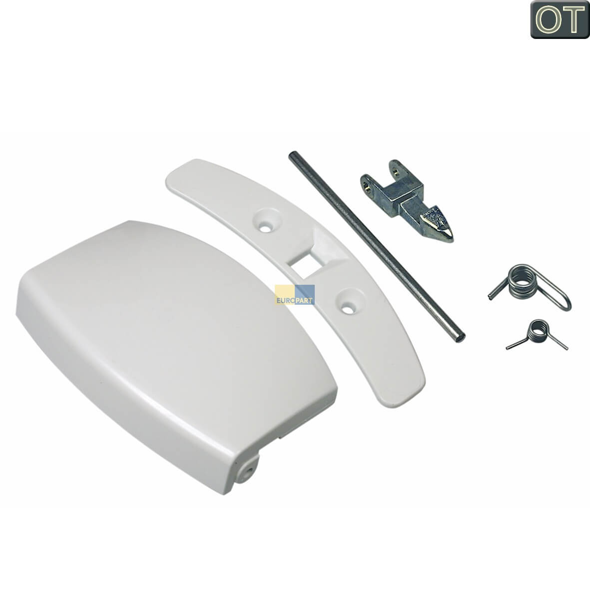 T?rgriff AEG 405508700/3 wei? komplett f?r Waschmaschine (4055087003)