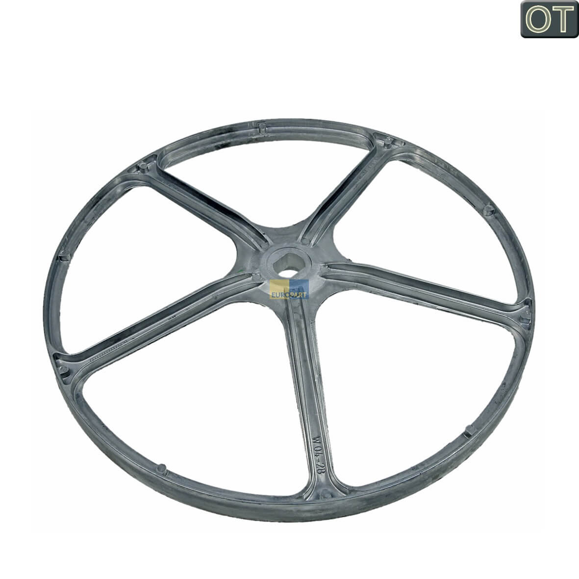 Riemenscheibe Whirlpool 480111102563 f?r Keilrippenriemen Waschmaschine (KD-480111102563)