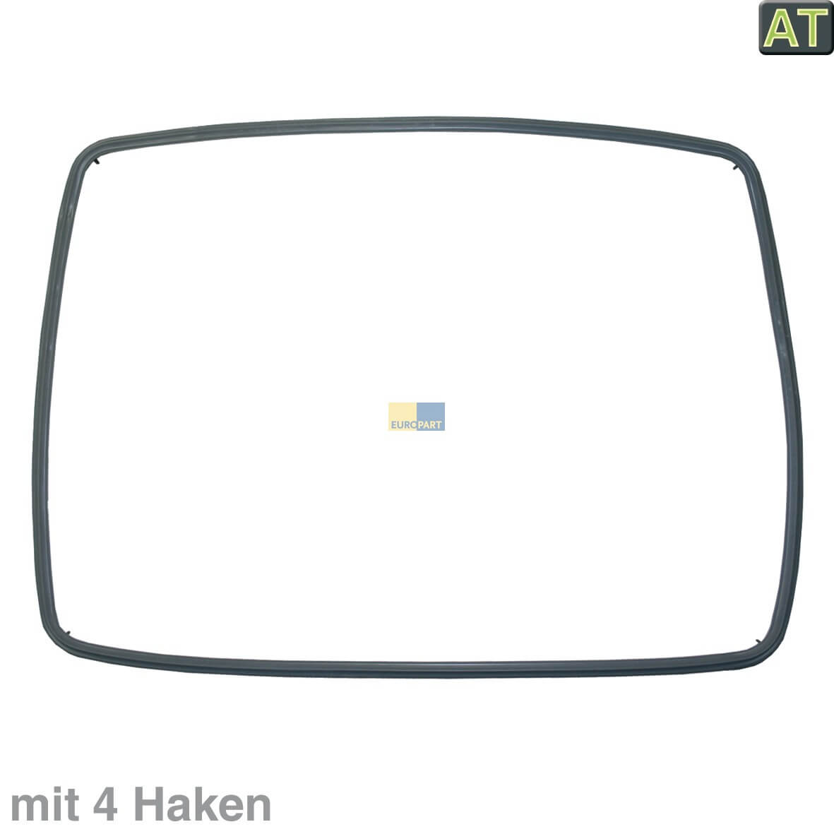 T?rdichtung passend f?r Miele 6432220 rundum 4Haken f?r Backofen Herd (10025349)
