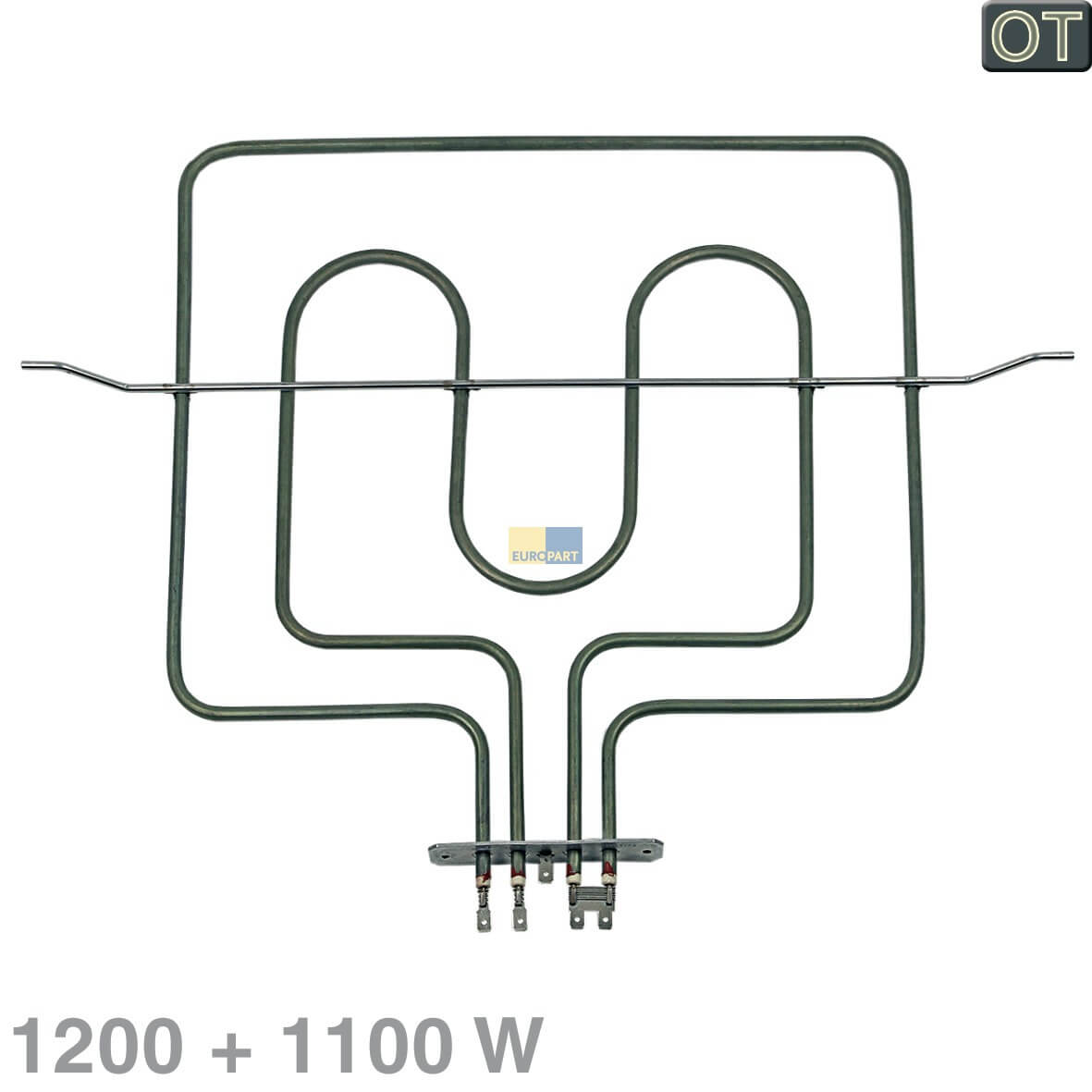 Heizelement Oberhitze 1200+1100W 230V Beko 262900030 f?r Herd (KD-262900030)