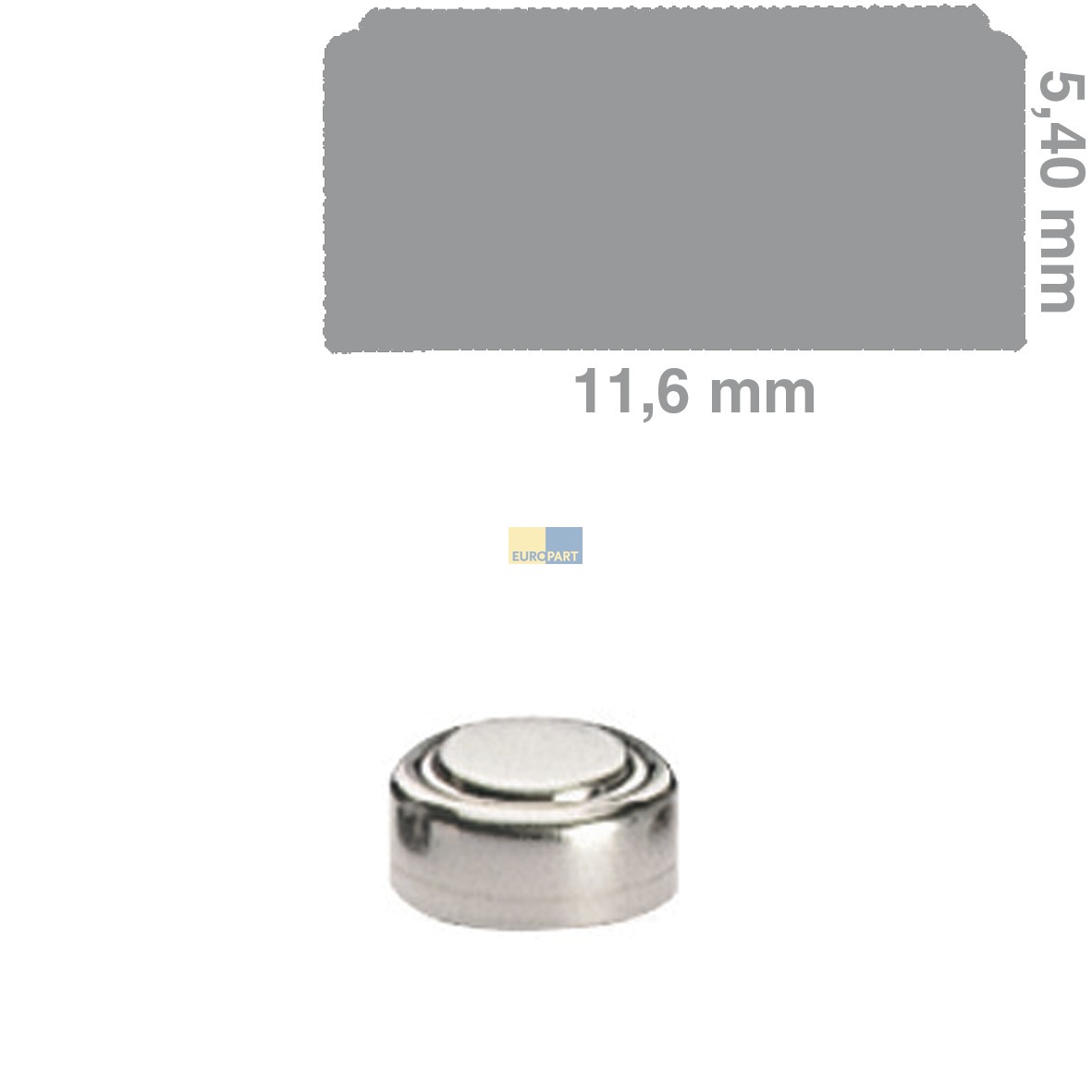 Batterie LR44 Panasonic Knopfzelle für Digitalthermometer Fotoapparat (KD-2B120589)