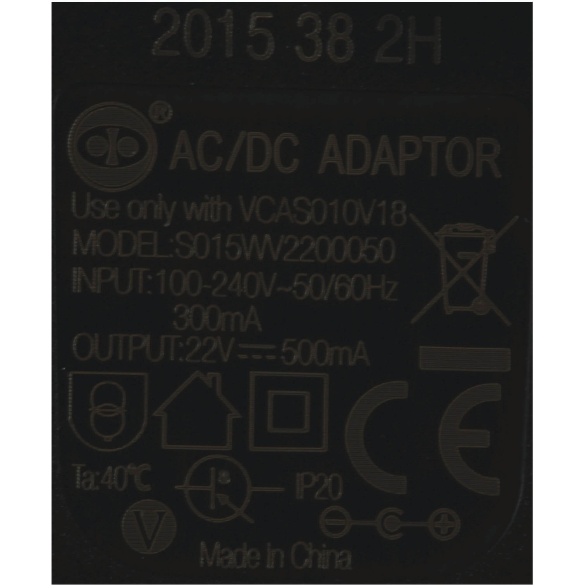Steckernetzteil BSH 00754639 Netzadapter 22V f?r Staubsauger (BD-00754639)