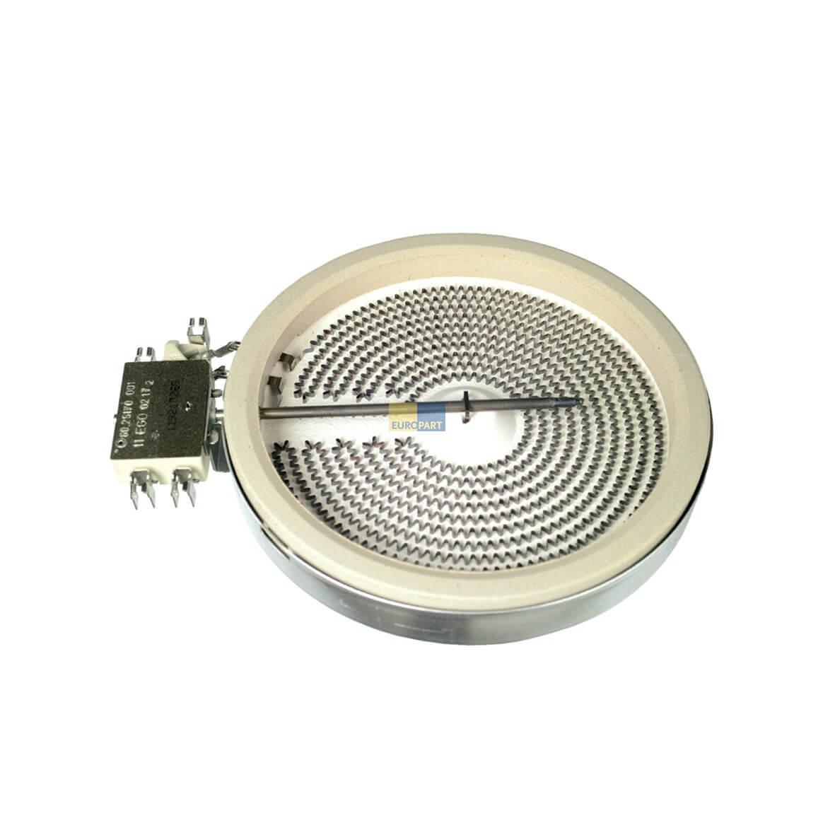 Strahlheizk?rper EGO  140mm? 1200W Einkreis f?r Kochfeld Herd (10.54113.034)