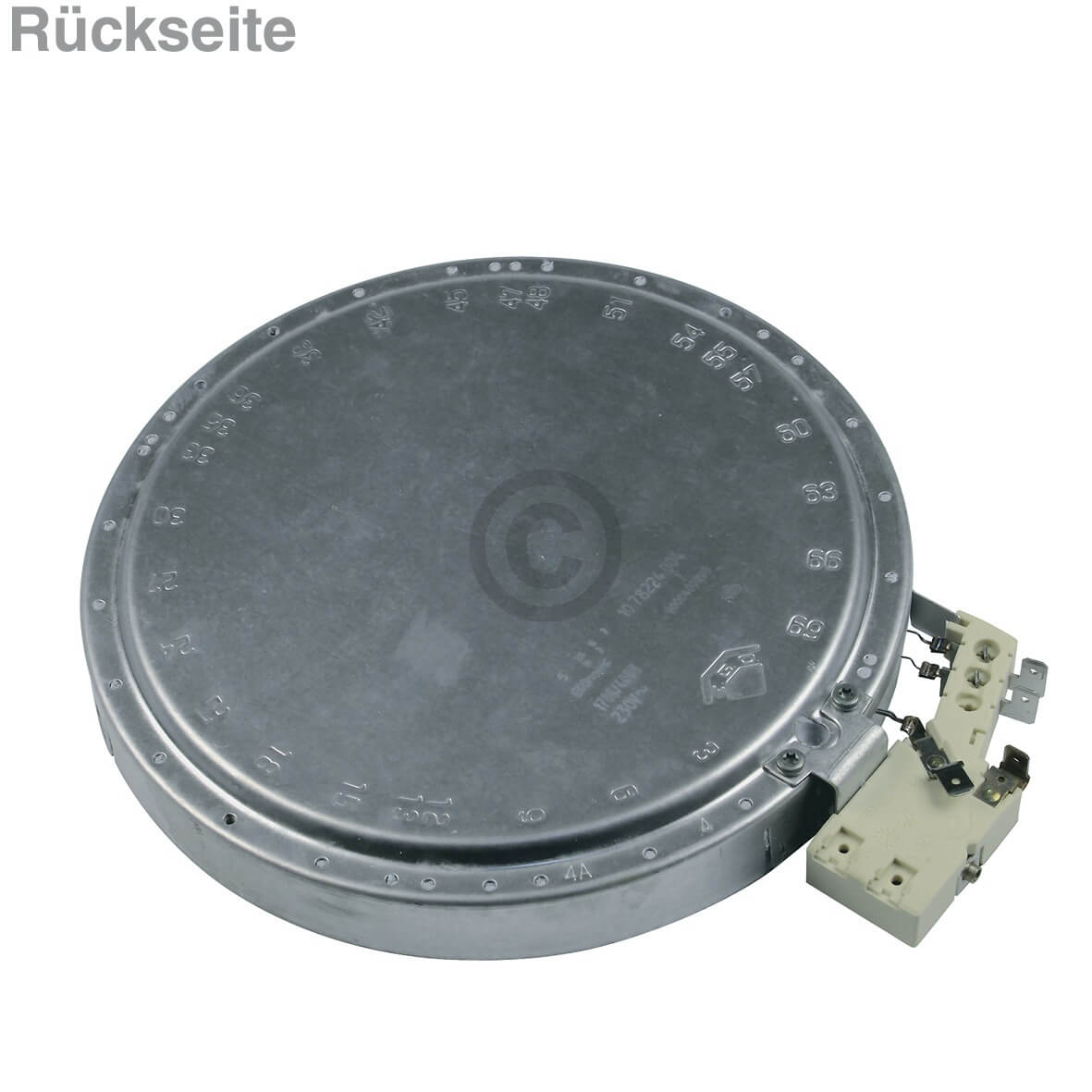 Strahlheizk?rper 180/80mm? 1700/400W 230V BSH 00675203 f?r Herd (00675203)