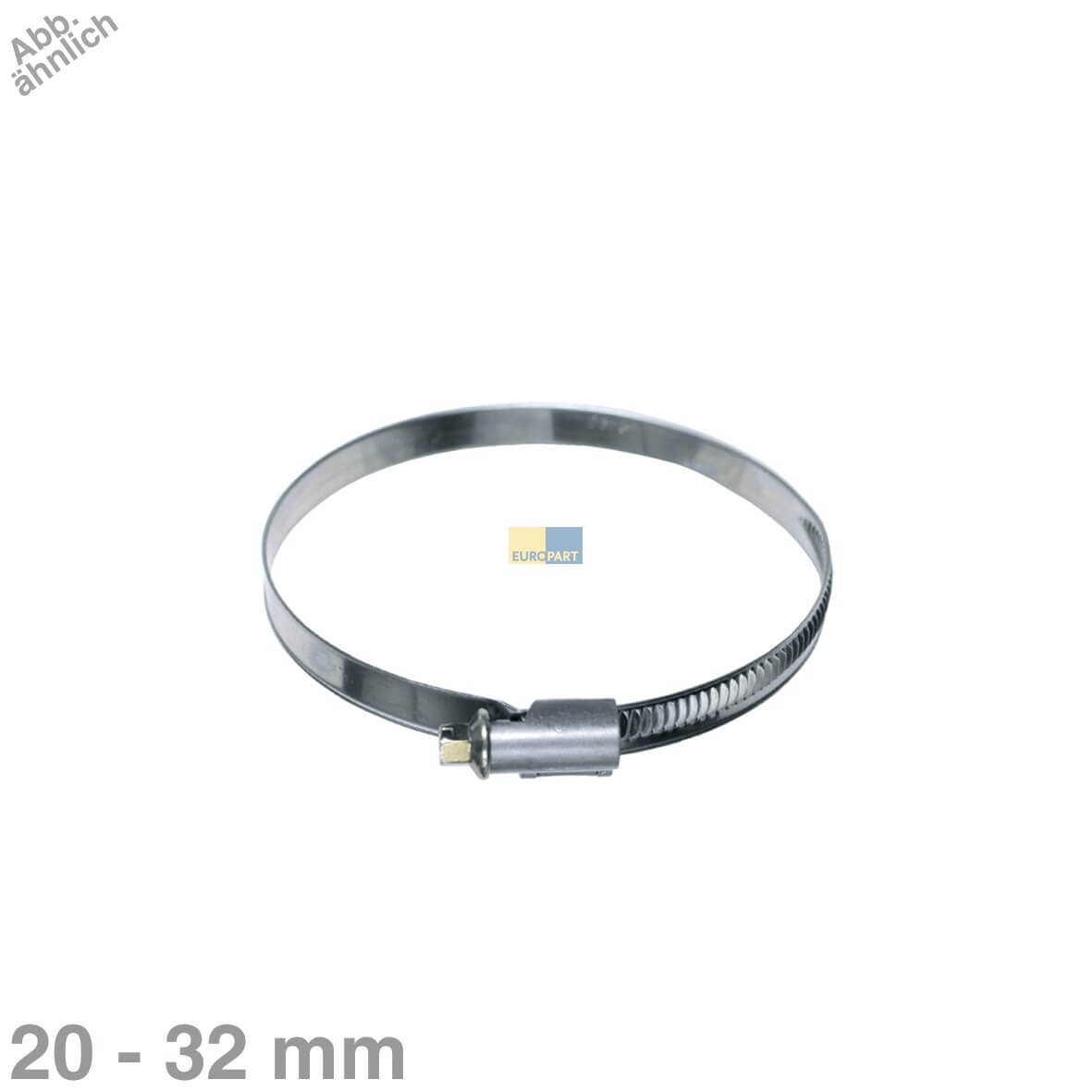 Schlauchschelle 20-32mm? W2 Chromstahl f?r Ablaufschlauch Waschmaschine Geschirrsp?ler 1Stk (KD-761295)