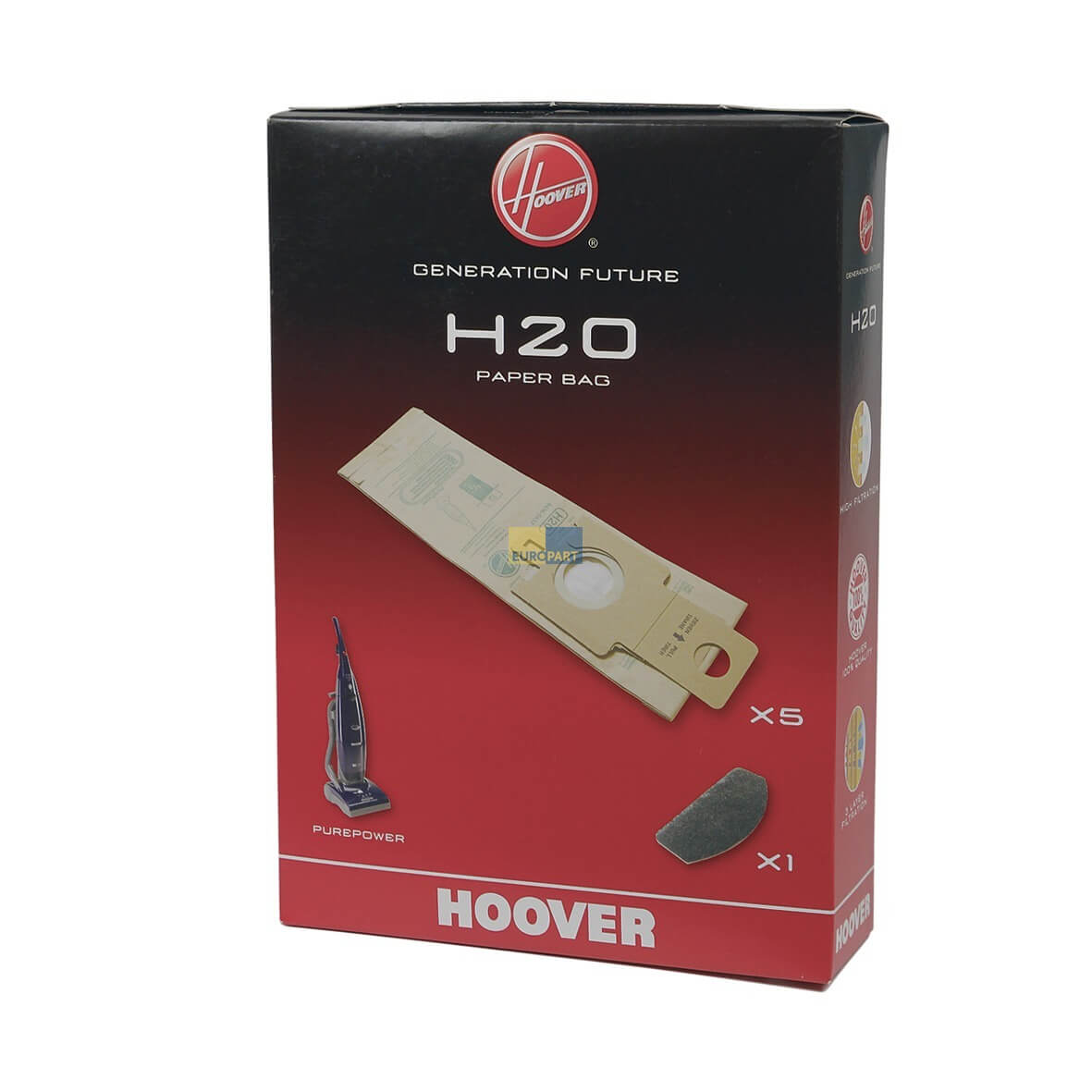 Filterbeutel HOOVER  H20 f?r Staubsauger 5Stk (09173717)