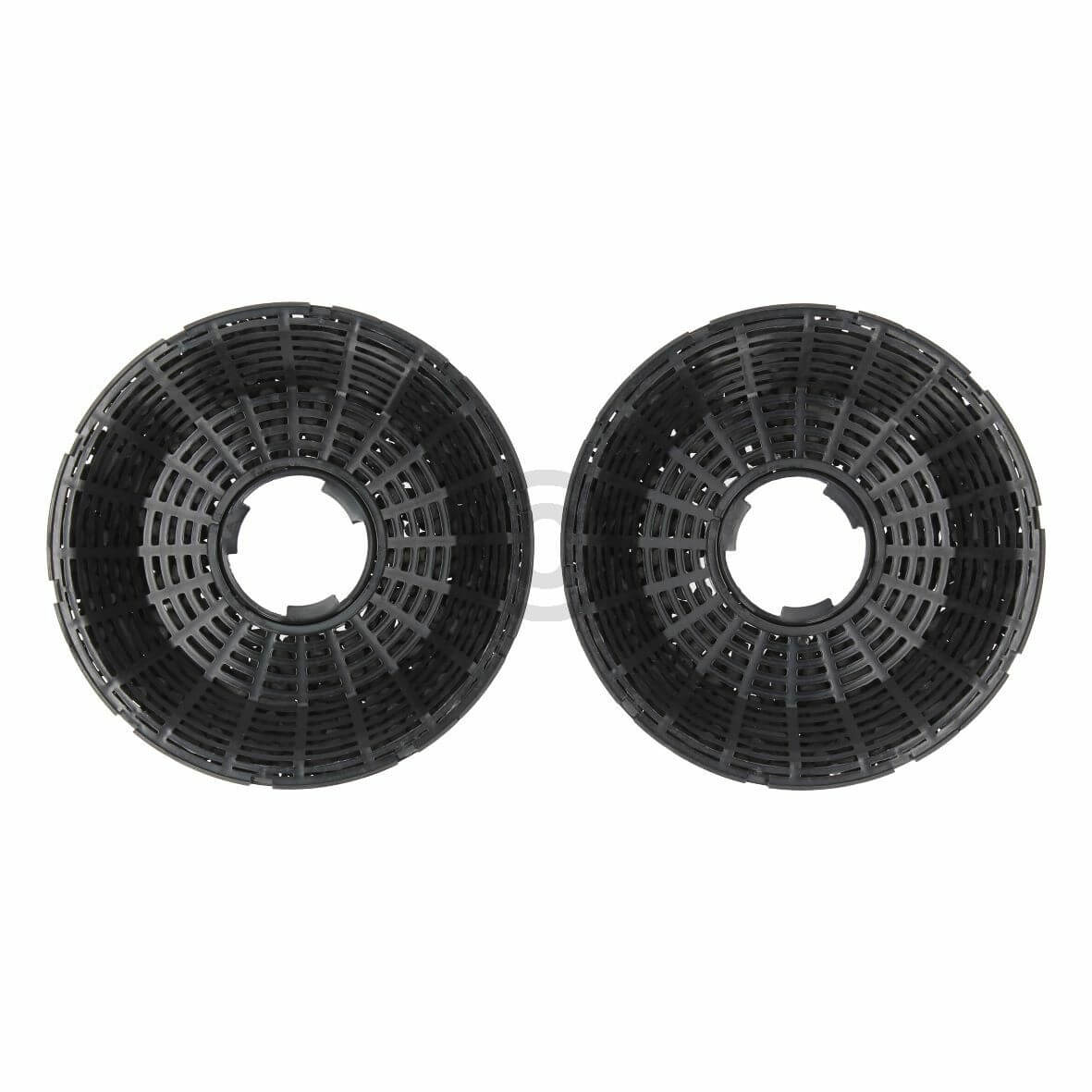 Kohlefilter Set Beko 9197064002 124mm? SM370-SM450 f?r Dunstabzugshaube 2Stk (KD-9197064002)