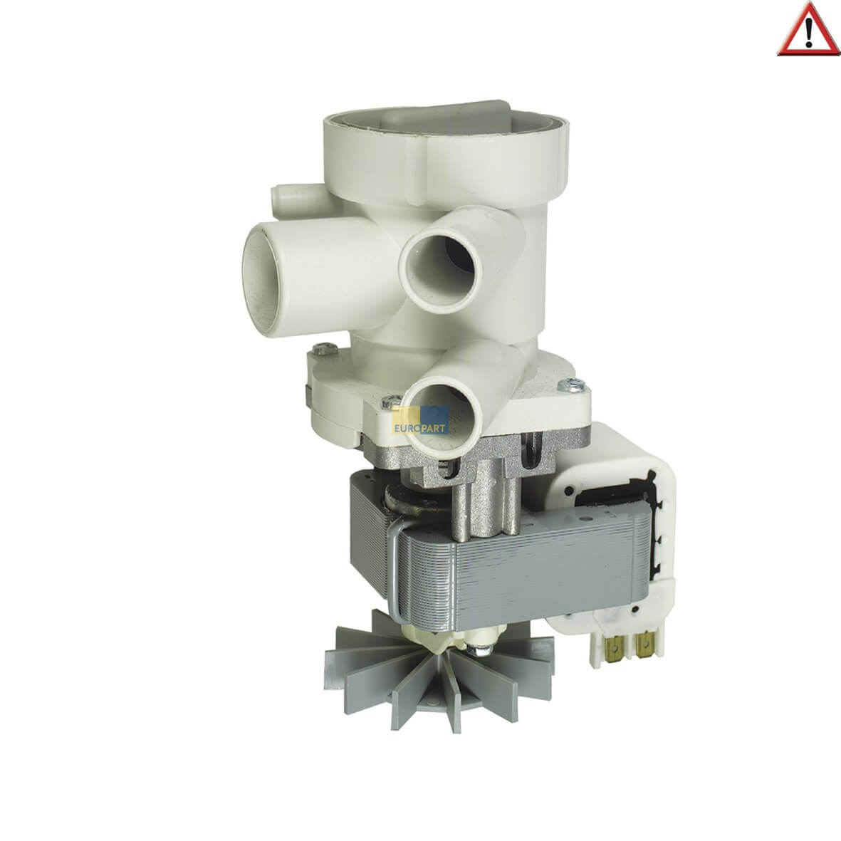 Ablaufpumpe wie BSH 00140268 GRE mit Pumpenkopf und Sieb f?r Waschmaschine (KD-233856)