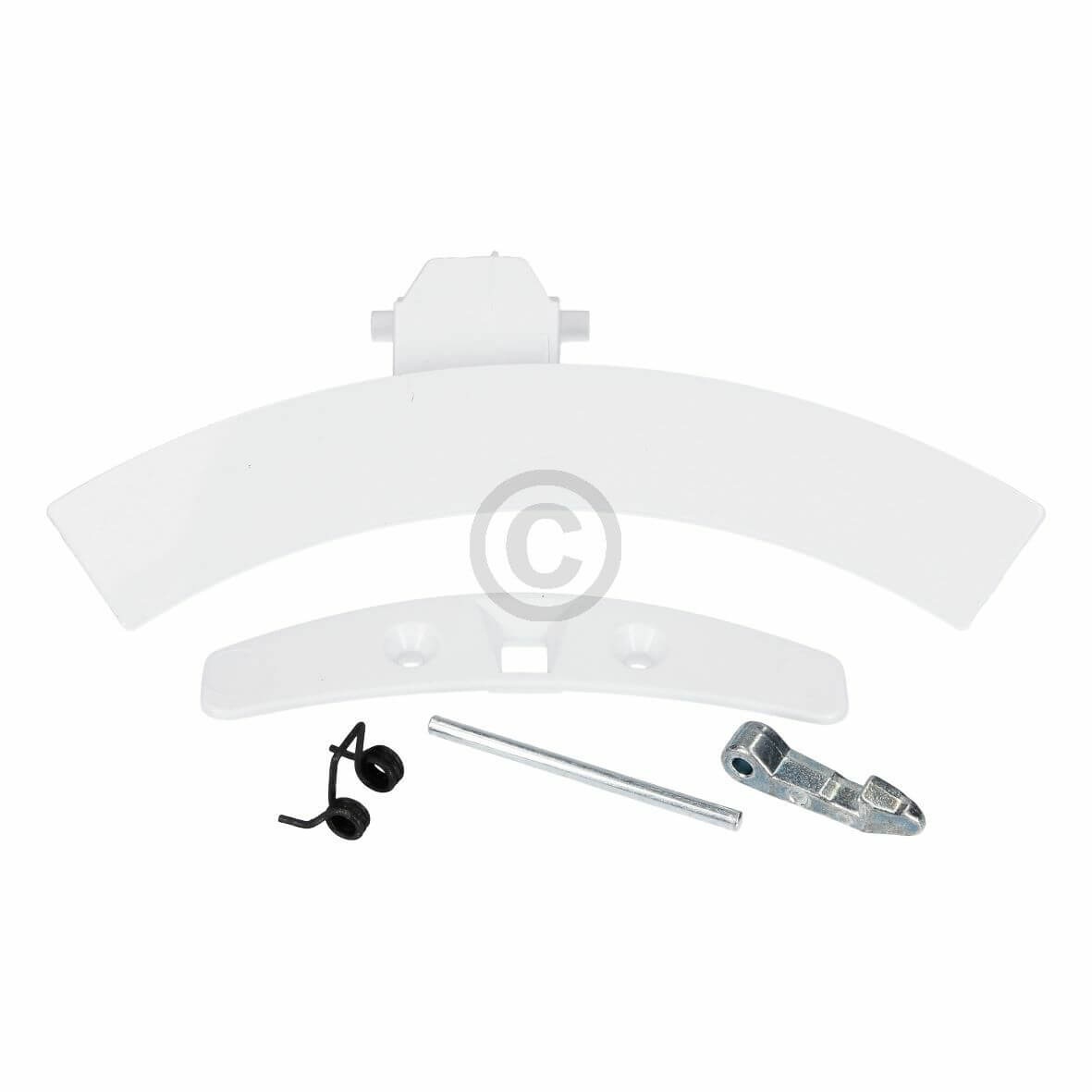 T?rgriff Set mit Haken Feder Platte Electrolux 4055137402 f?r Waschmaschine Waschtrockner (KD-4055137402)