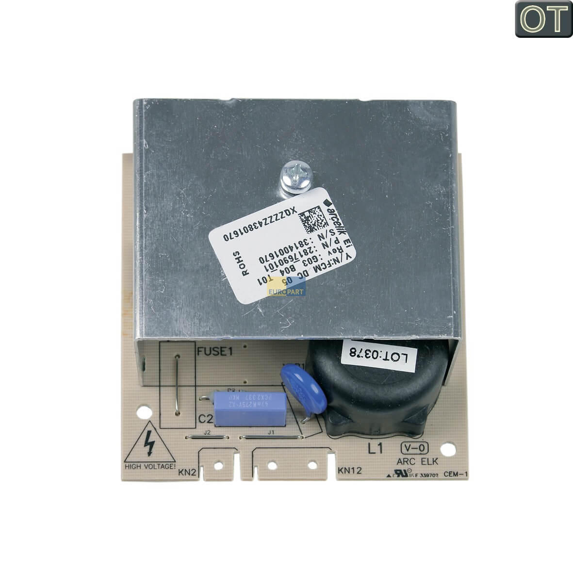 Drehzahlelektronik Beko 2817690101 f?r Frontlader Waschmaschine (KD-2817690101)