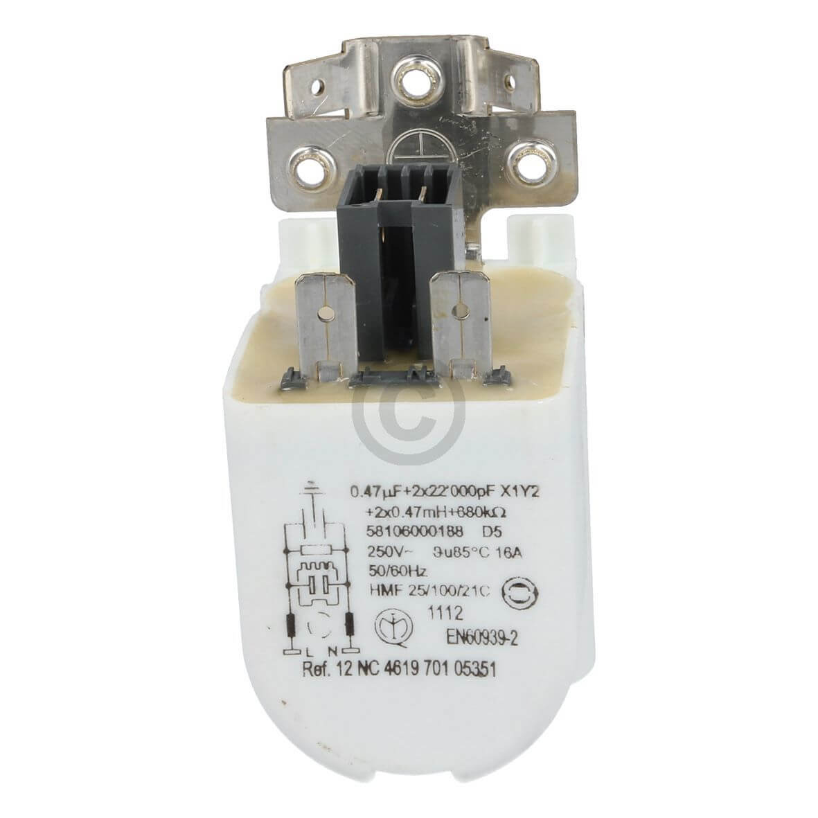 Entst?rschutz wie Whirlpool 481010807672 0, 47?F f?r Waschmaschine Geschirrsp?ler Trockner (KD-10033445)