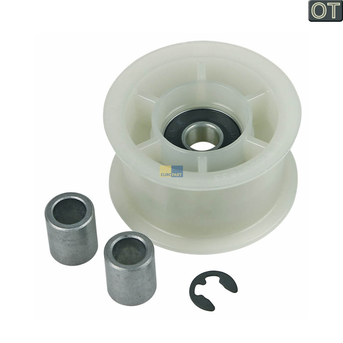 Spannrolle Whirlpool 484000000792 f?r Trockner (484000008521)