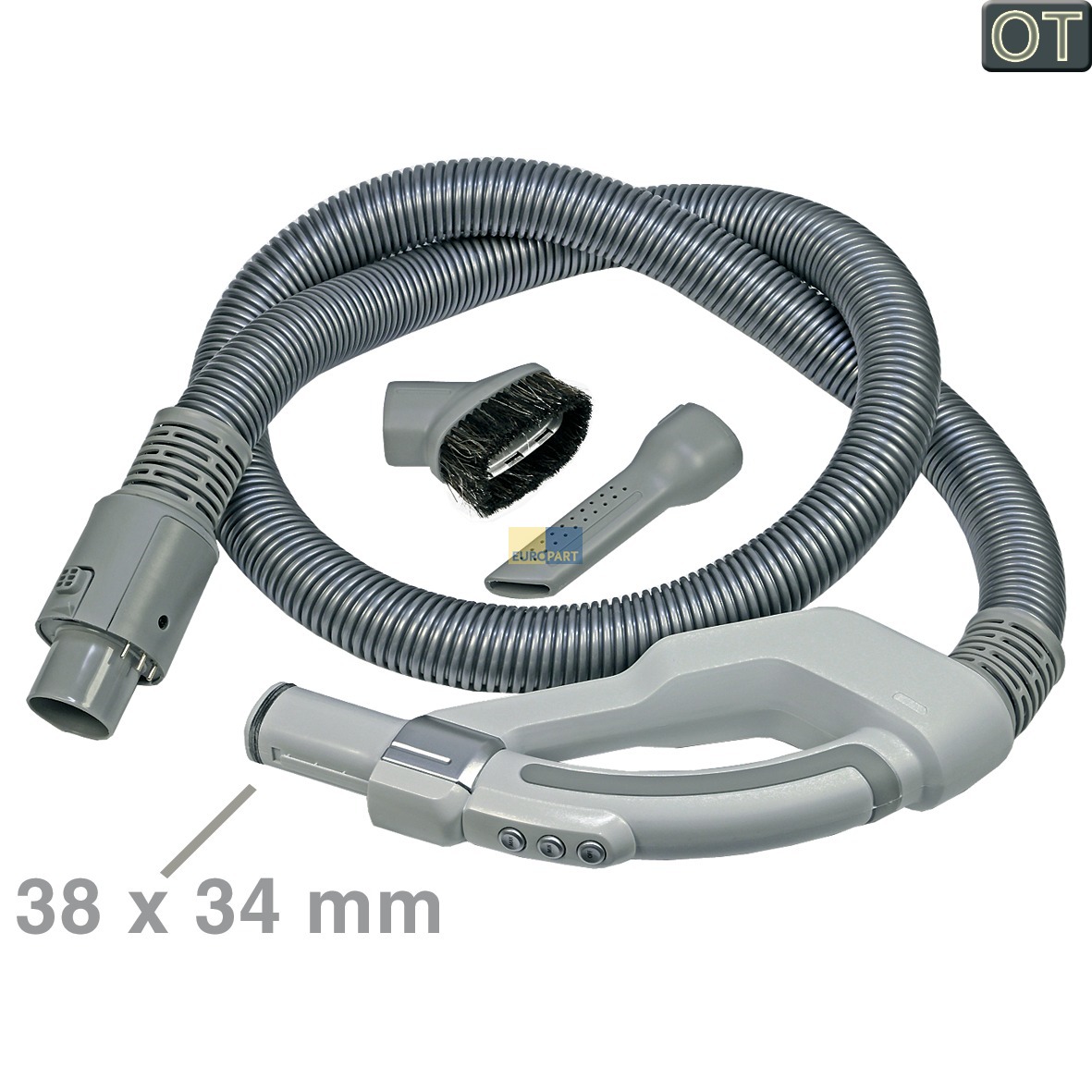 Saugschlauch komplett, mit Fugend?se + Saugpinsel Electrolux 1131404632 f?r Staubsauger (1131404632)