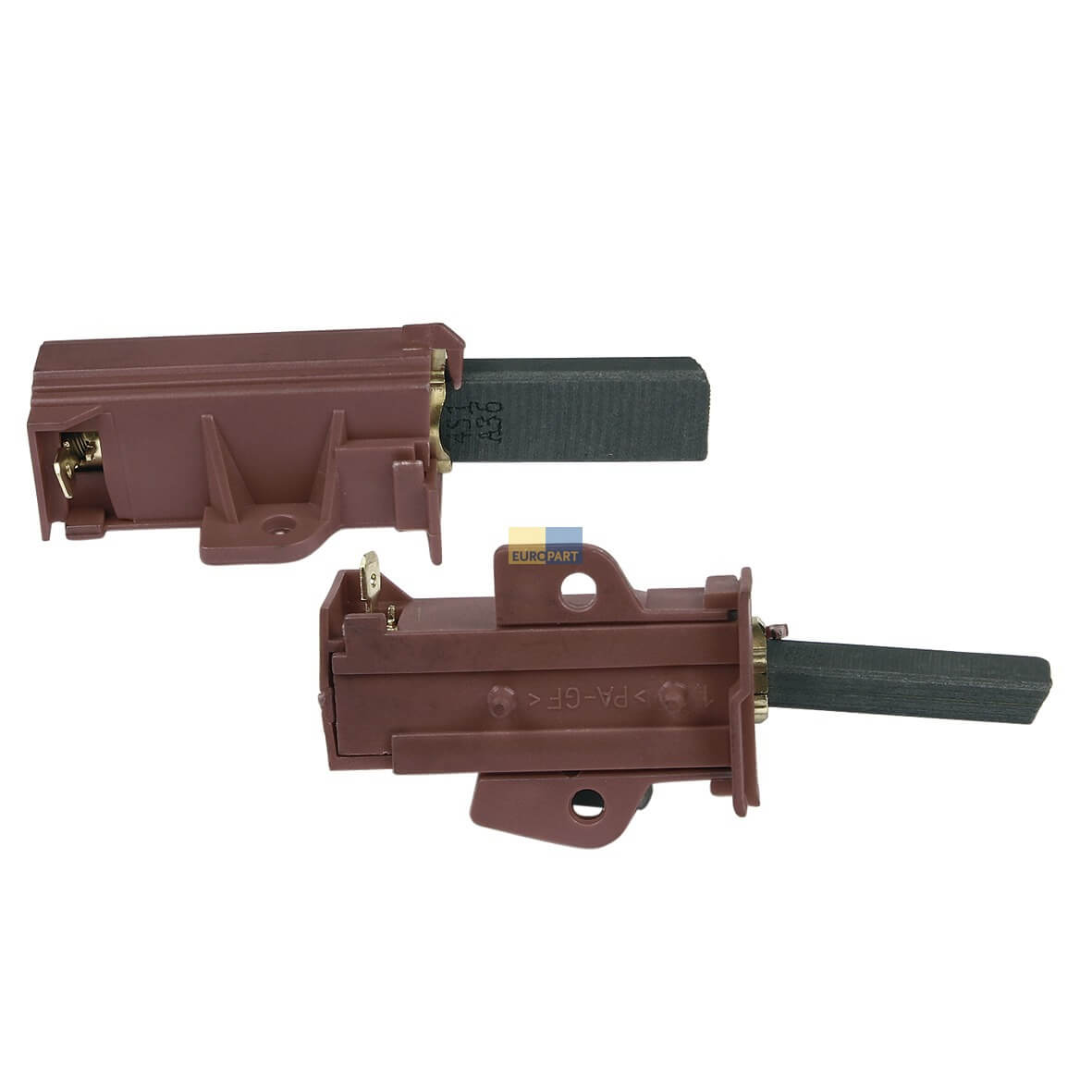 Kohlen mit Halter 4, 8mmAMP wie Candy 49028931 f?r Waschmaschine (KD-10028650)