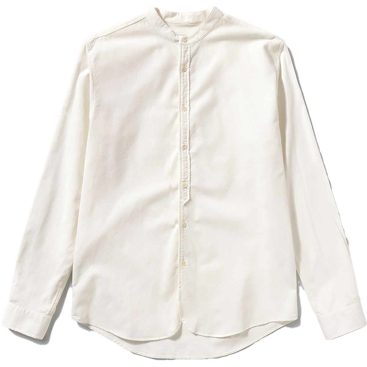 Brava Fabrics Herren Babycord Japan Mao Hemd
