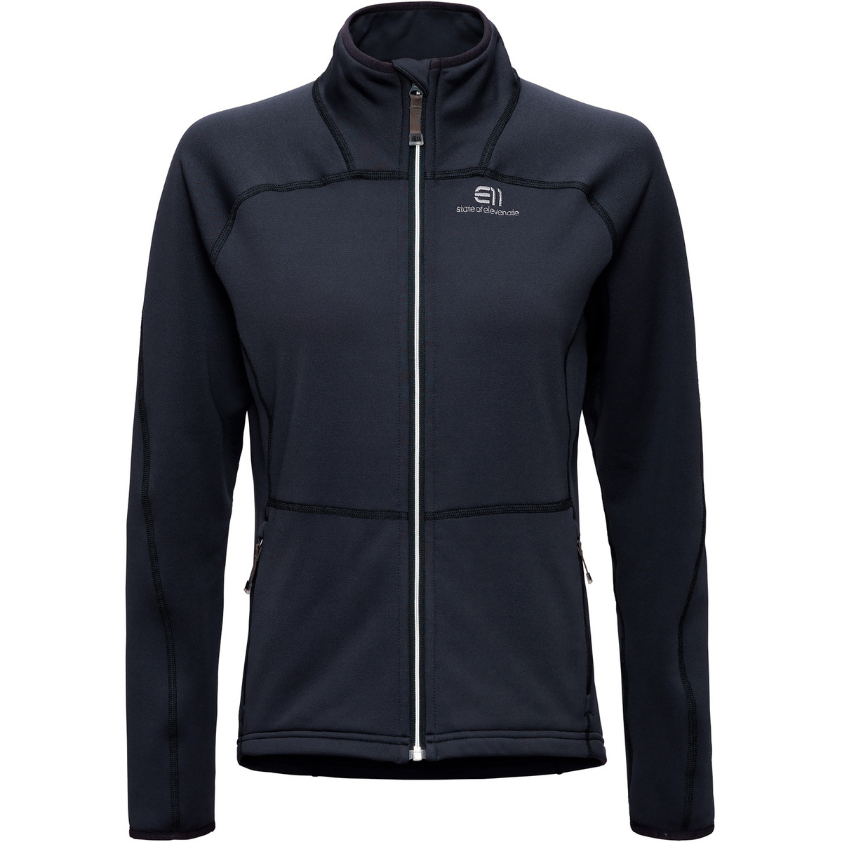 Elevenate Damen Skiers Fleece Zip Jacke