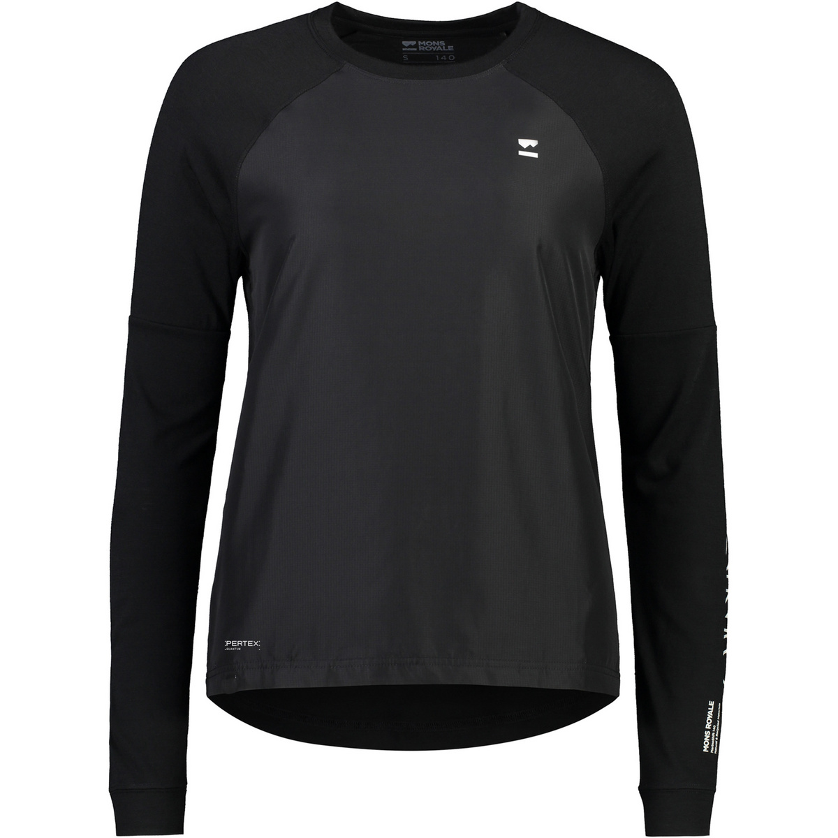 Mons Royale Damen Tarn Merino Bike Wind Longsleeve