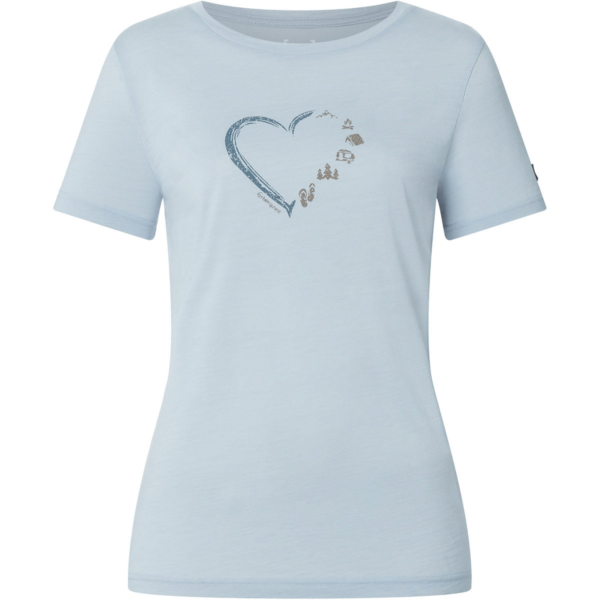Super.Natural Damen Camping Love T-Shirt