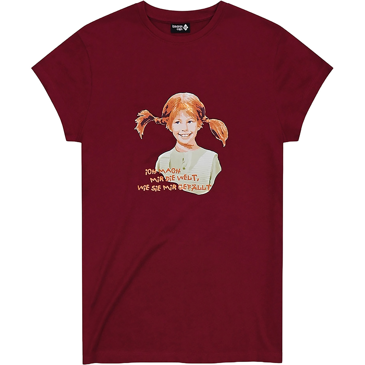 Bavarian Caps Damen Pippi Langstrumpf T-Shirt