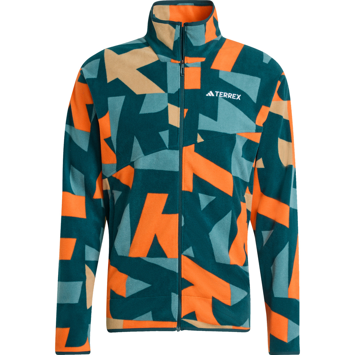 adidas Terrex Herren Multi Printed Fleece Jacke