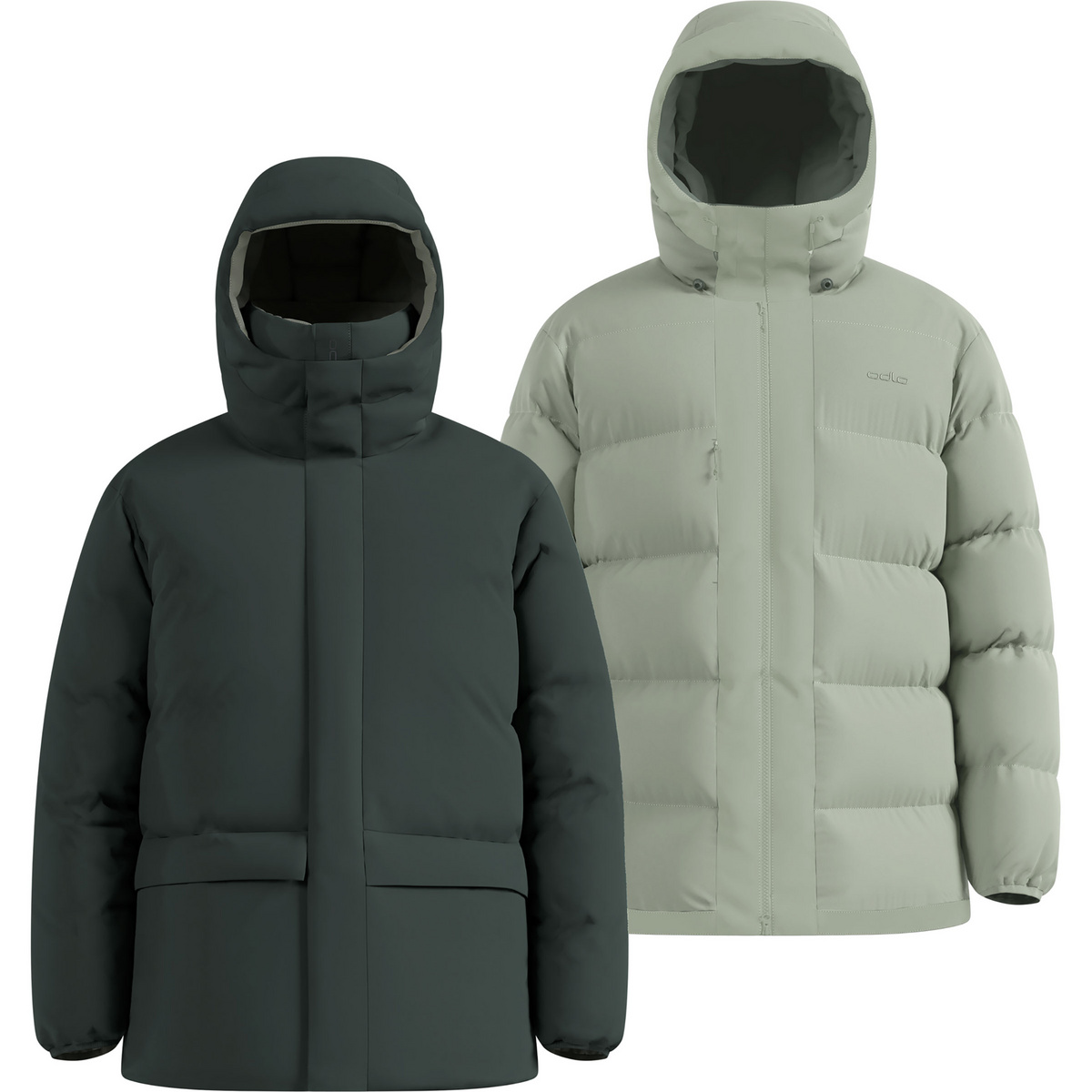 Odlo Herren Down Oversized Hoodie Jacke