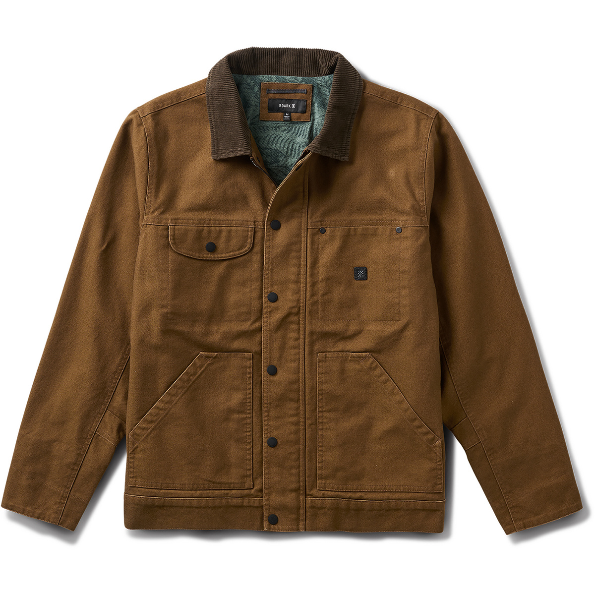 Roark Herren Open Roads Waxed Canvas Jacke