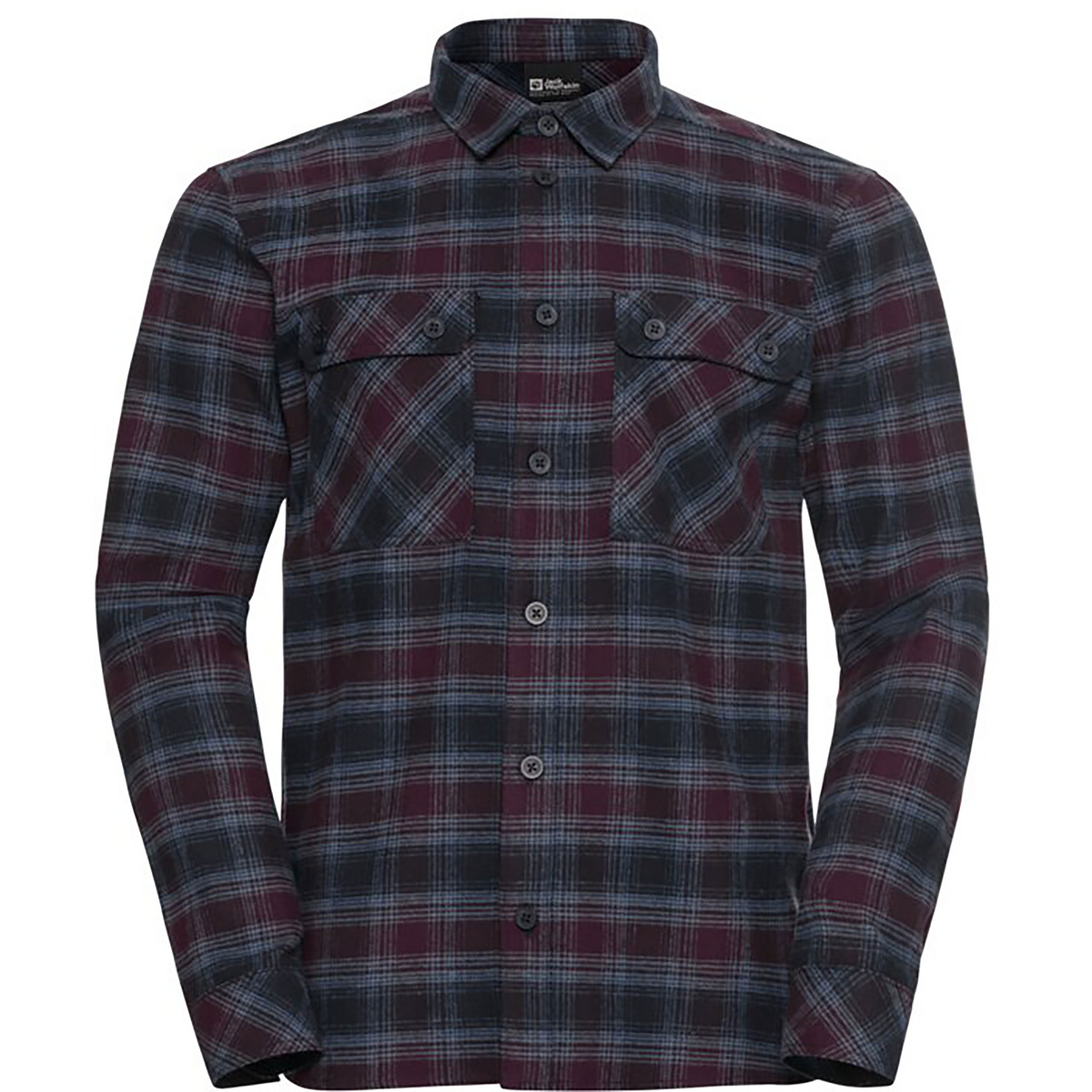 Jack Wolfskin Herren Baja Flannel Hemd