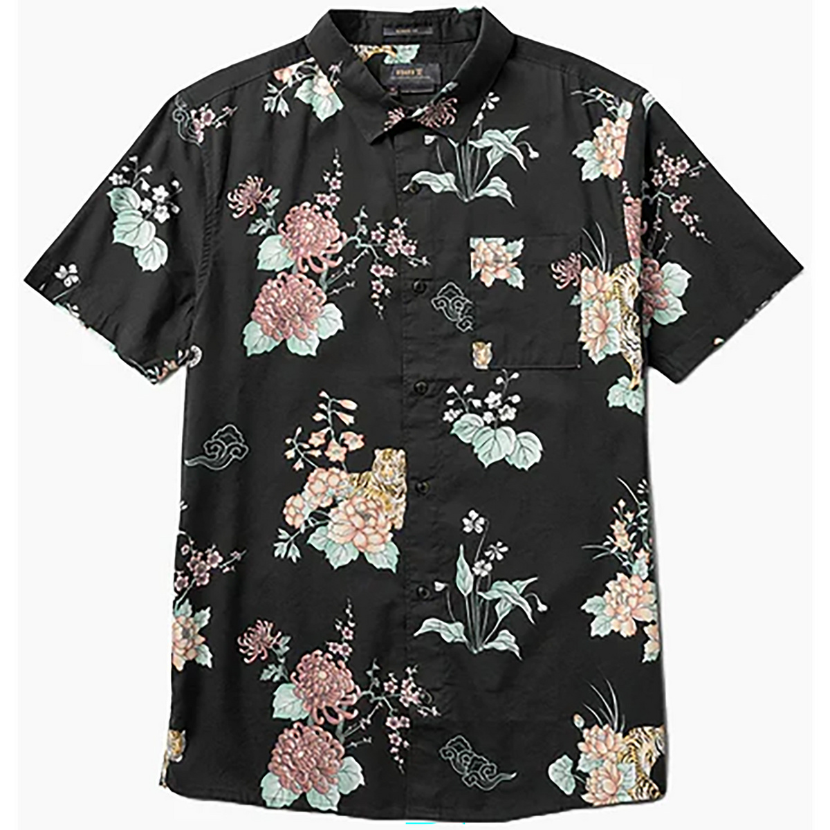 Roark Herren Tiger Lotus By Jamie Hemd