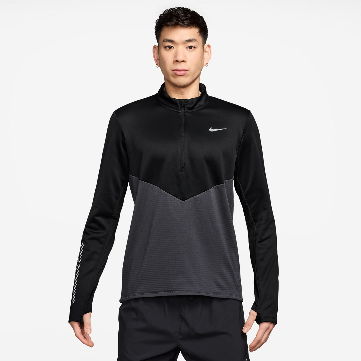 Nike Herren Winterized Pacer Half Zip Longsleeve