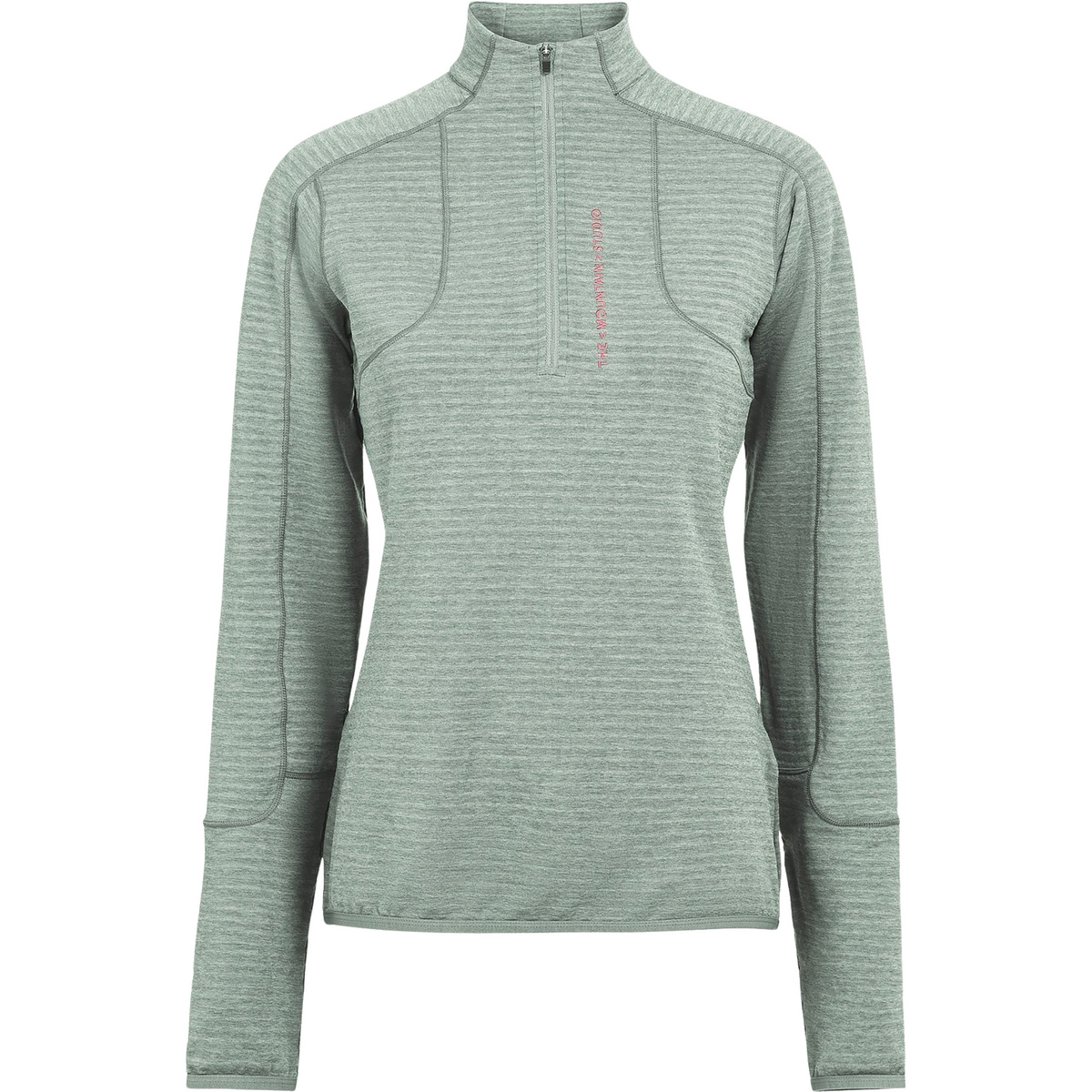 The Mountain Studio Damen Light Tech Fleece Half Zip Pullover