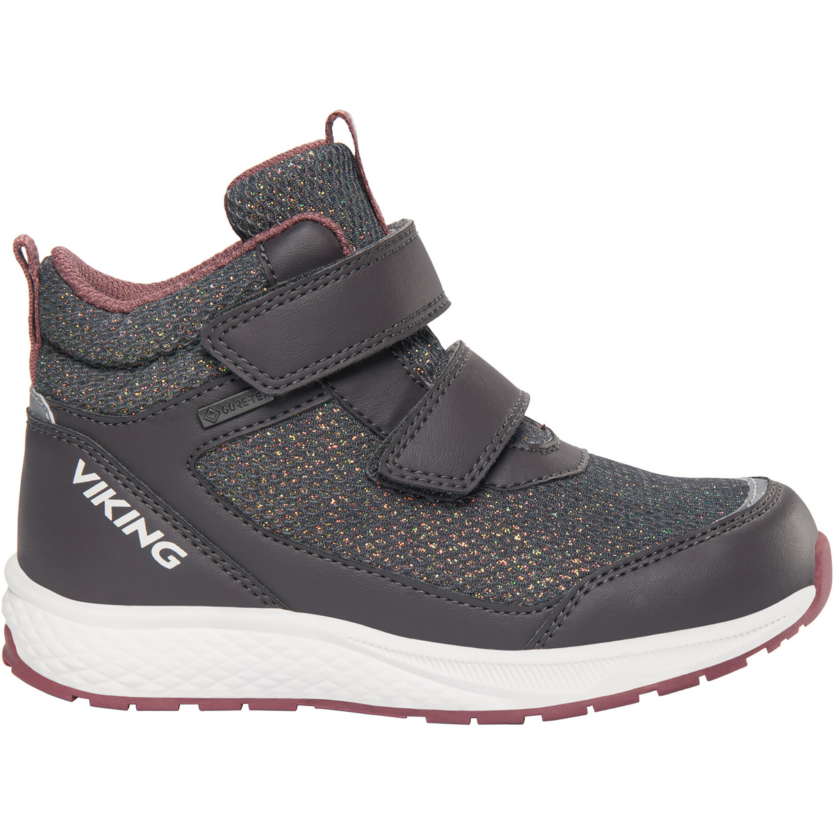 Viking Kinder Bouncy Glitter Mid GTX 2V Schuhe